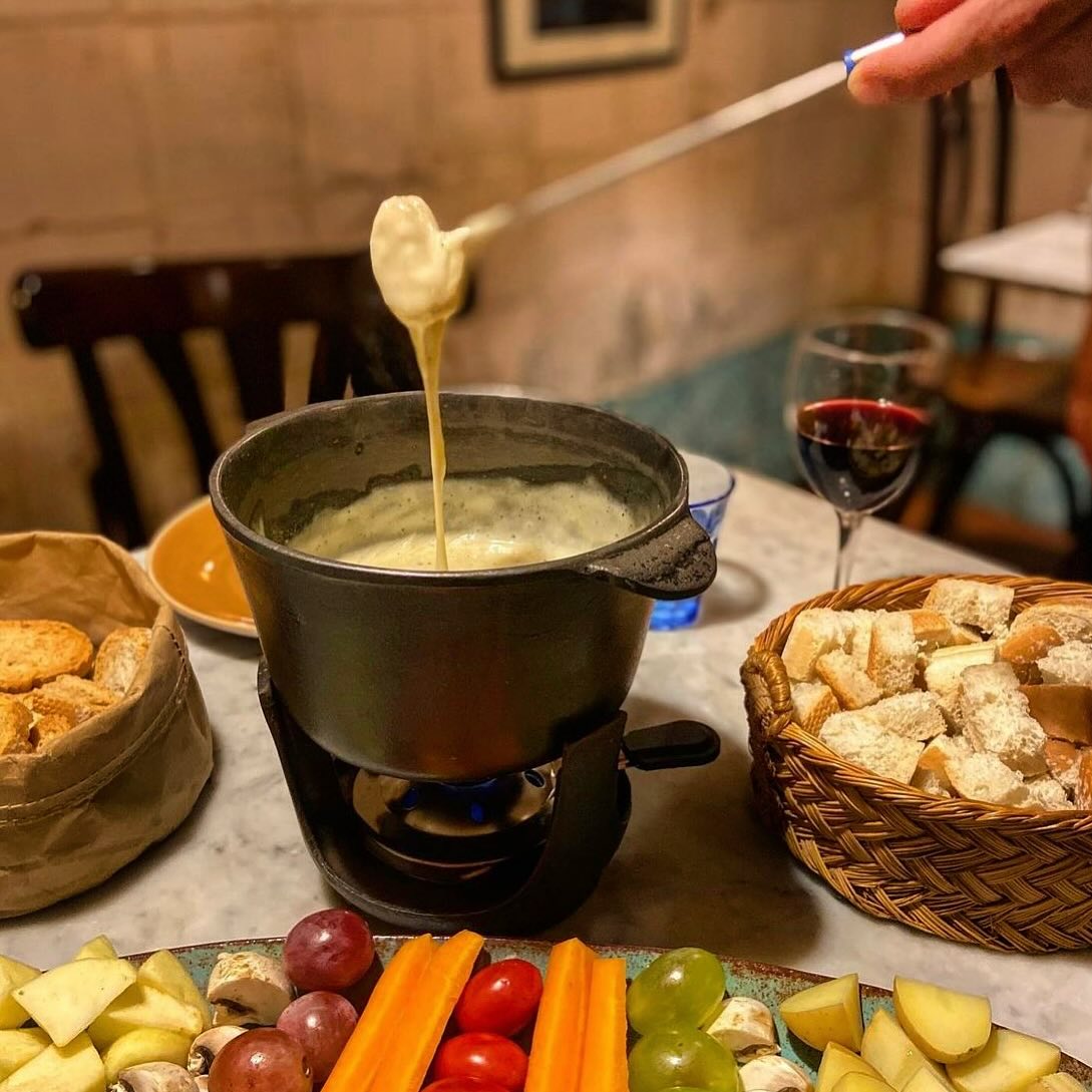 Cheese fondue o’clock 🫕