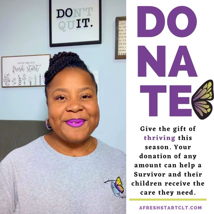 Happy Giving Tuesday this years theme is Unleashing Generosity, your generosity could give a family the resources needed to thrive in the midst of all the trauma they have experienced. A Fresh Start Clt is raising funds to aid our 22 Survivor Families totaling 85 people on their journey to freedom. Please partner with us by helping them to Grow, Heal and Thrive Together as a Family. Thank you in advance for your generosity in supporting A Fresh Start Clt and the many clients we serve. To donate please visit our website at www.afreshstartclt.com or our link tree in our bio.
To stay informed about the issue of Human Trafficking make sure to follow us on Instagram and Facebook. @afreshstartclt #trafficking #sextrafficking #knowthesigns #knowthefacts #sextraffickingawareness #afreshstartclt #endhumantrafficking #endhumanslavery #helpchangetheworld #endtrafficking #freedomfirst #enditmovement #humantraffickingvictims #savealife #endhumantrafficking #traumatherapy #betheirvoice #fightforthem #stayinformed #helpingfamilies #helpingfamiliesheal #givingseason #givingtuesday #unleashinggenetosity