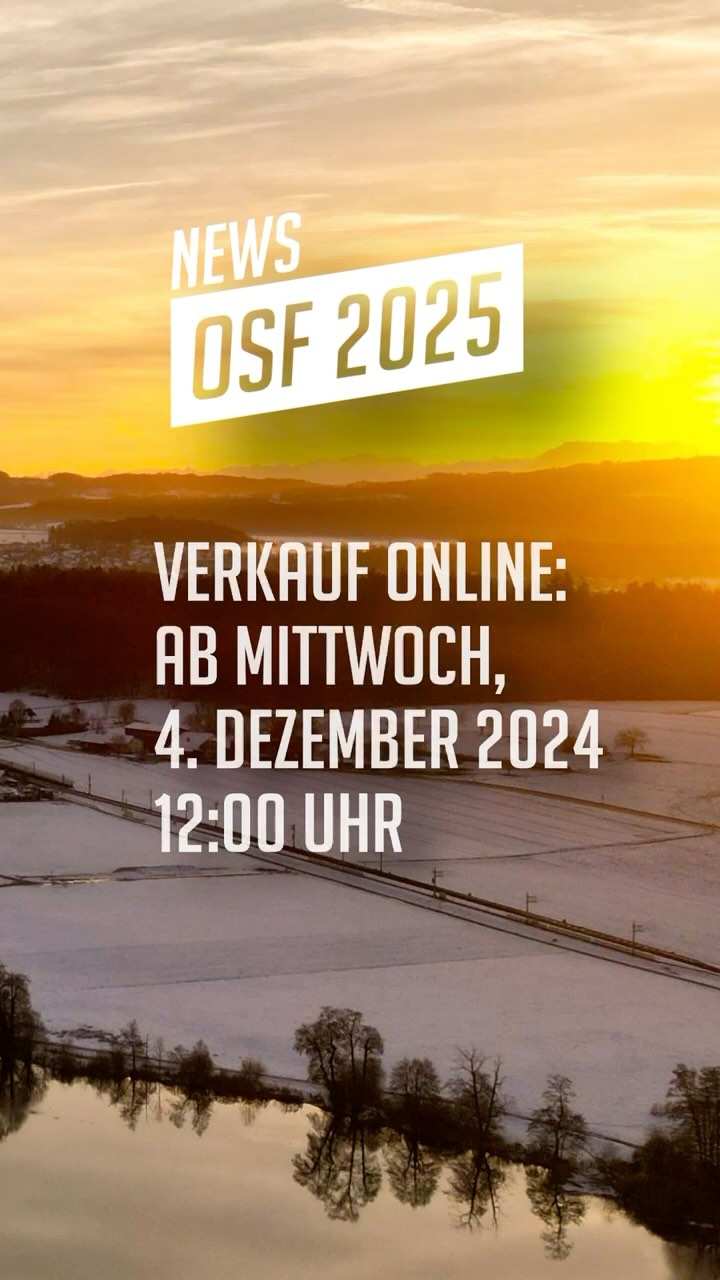 Herzlichen Dank an alle Gäste, die uns am Buchsi Sunti besucht haben!
Wir freuen uns, dass bereits 625 Tickets verkauft werden konnten. Was für ein Start!
Für alle, die am Buchsi Sunti nicht dabei sein konnten: Der Verkauf geht weiter. Ab Mittwoch, 04.12.2024, Punkt 12.00 Uhr könnt ihr die Tickets bequem online auf www.osf-2025 bestellen.
Wir freuen uns auf euch.
Tschüss zäme
.
.
#OSF2025
#OSF
#Oberaargauischesschwingfest2025
#Schwingfestinkwil
#Schwingen
#Inkwil
#Schwingklubherzogenbuchsee
#Teambuchsi
#tvinkwil
#flörumichu