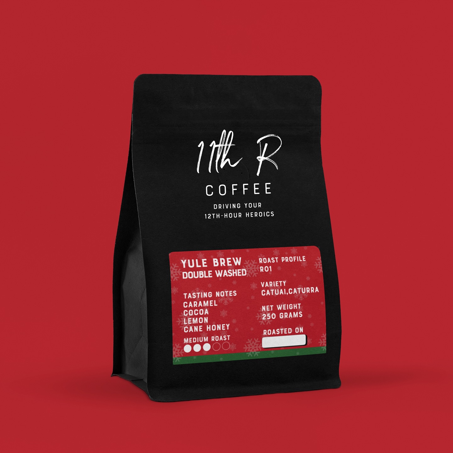 Introducing: The Yule Brew 🎄
The season of warmth and togetherness deserves a coffee that’s just as special. Meet our Yule Brew, a limited-edition holiday roast designed to bring festive cheer to every sip. ☕✨
🌟 What Makes Yule Brew Magical?
• Profile: A medium roast with rich caramel sweetness, hints of cocoa, a bright touch of lemon, and subtle undertones of cane honey.
• Experience: Smooth, satisfying, and versatile—perfect as a pour-over for balance or a French press for fuller body.
Whether it’s fueling your holiday mornings, pairing with festive treats, or savoring during quiet winter evenings, Yule Brew is your companion for holiday heroics. 🎁✨
Available for a limited time—order now and make your season unforgettable! 💫
#11thRCoffee #YuleBrew #HolidayCoffee #SpecialtyCoffee #FestiveFlavors #CostaRicaCoffee #SeasonalRoast #12thHourHeroics #CoffeeLovers #BrewBetter #HolidayMagicInACup #Holidays #MagicDecember #festive