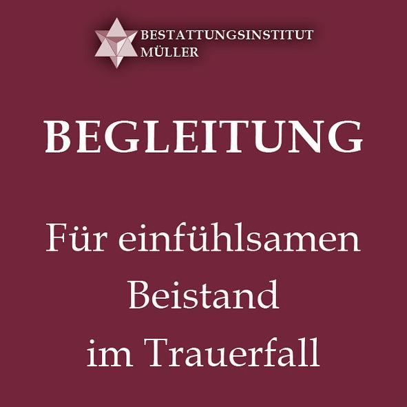 🌿 Unterstützung erfahren. Ein Abschied für immer ist für Angehörige nur schwer zu begreifen.
Deshalb sollten sich Betroffene nach dem Verlust eines geliebten Menschen Zeit nehmen können, um zu trauern. Gerne schaffen wir Ihnen den notwendigen Freiraum
und übernehmen für Sie zuverlässig u. a. die Abwicklung der Formalitäten, Behördengänge, die Organisation und die Terminabsprachen rund um die Beisetzung. Wir unterstützen Sie in allen wichtigen Entscheidungen
und beraten Sie gerne auch zu Hause. Für einfühlsamen Beistand im Trauerfall ..
#24h #soforthilfe #durchgehendonline #immererreichbar #trauerfall #erdbestattung #feuerbestattung #seebestattung #beistand #trauerfeier #bestattungsvorsorge #überführung #bestattungsinstitut #donaueschingen #bräunlingen #blumberg #baddürrheim
www.Bestattungen-müller-hartmann.de