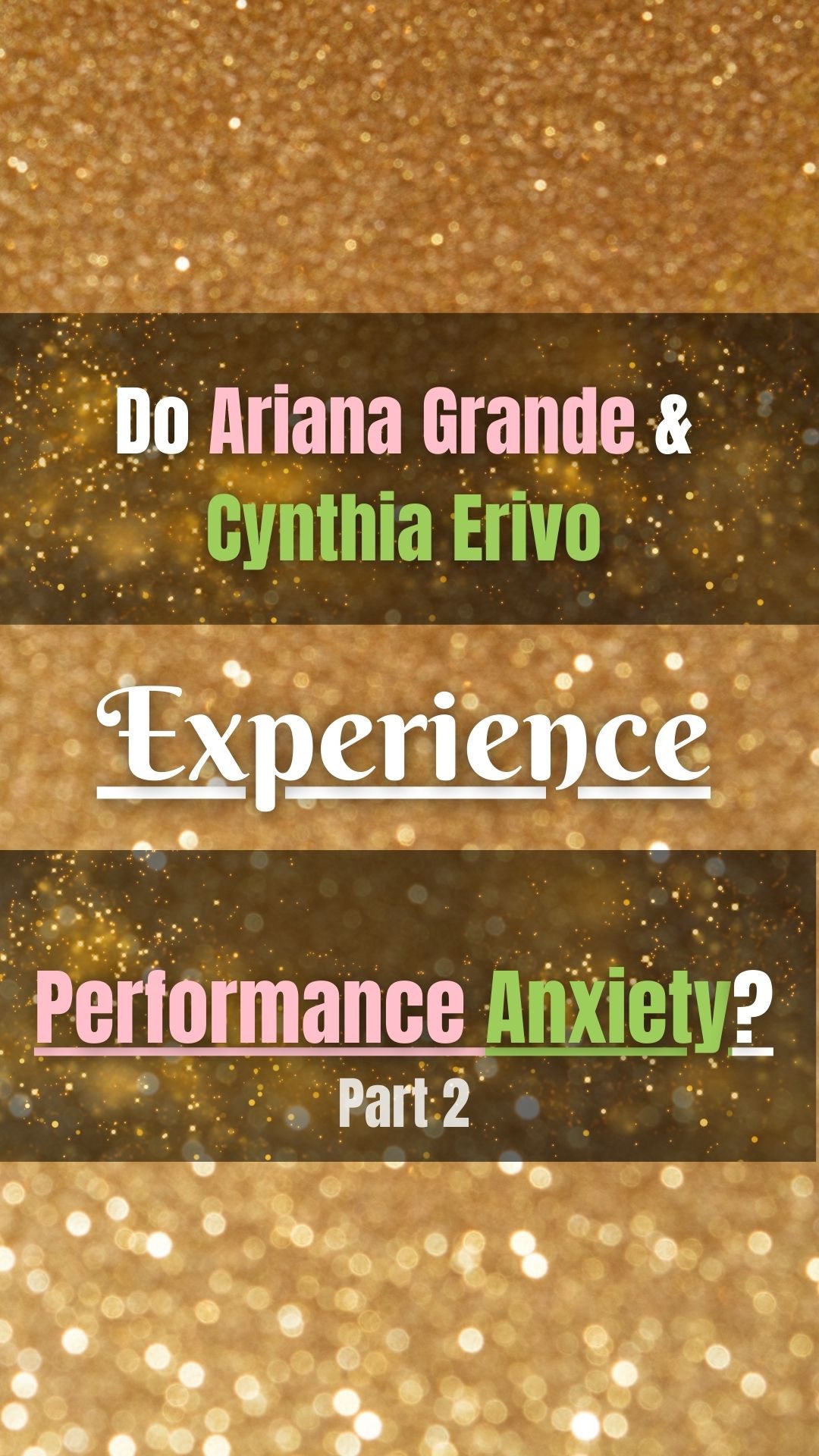 Part 2: Do Ariana Grande, Cynthia Erivo, and Jonathan Bailey experience performance anxiety?
If you haven’t seen part 1 yet, definitely watch that first! There’s the clip from British Vogue where they speak about their own experiences!
👩🦰 For those new here, I’m Kensley and I have a Ph.D. In Performing Arts Health and teach musicians how to have healthy careers!
I also cover of their definition of stage fright was complete (in my opinion, it was a little narrow/). So what is stage fright? It’s not just being scared to go on stage, it’s also rumination, negative thoughts about your performance, stress and more!
In Part 2, I covered how performance anxiety manifests in the body! If you’ve ever had a last minute, emergency 💩💩💩, that’s performance anxiety! So is dry mouth, shaky hands, and more!
The good news is Harvard research says there’s a simple way to help! Just say you’re excited! Seriously! It’s that simple!
It will help you to not only perform better but also help you enjoy the performance! 🤯
Sharing this information with musicians is my favorite thing! So if you’re looking for coaching or university masterclasses, just drop me a DM and let’s chat!
~Kensley
PS - I tried to change the captions SO many times but Instagram is not working for me. So, So sorry Cynthia’s last name is misspelled
#musician #musicaltheatre #wickedthemusical #wickedthemovie #arianagrande #cynthiaerivo #piano #voice #voicescience #psychology #stagefright #musiced #musicteacher #soprano #alto #clarinet #clarinetteacher #musiciansofinstagram #musicstudent #musicauditions #100daysofpractice