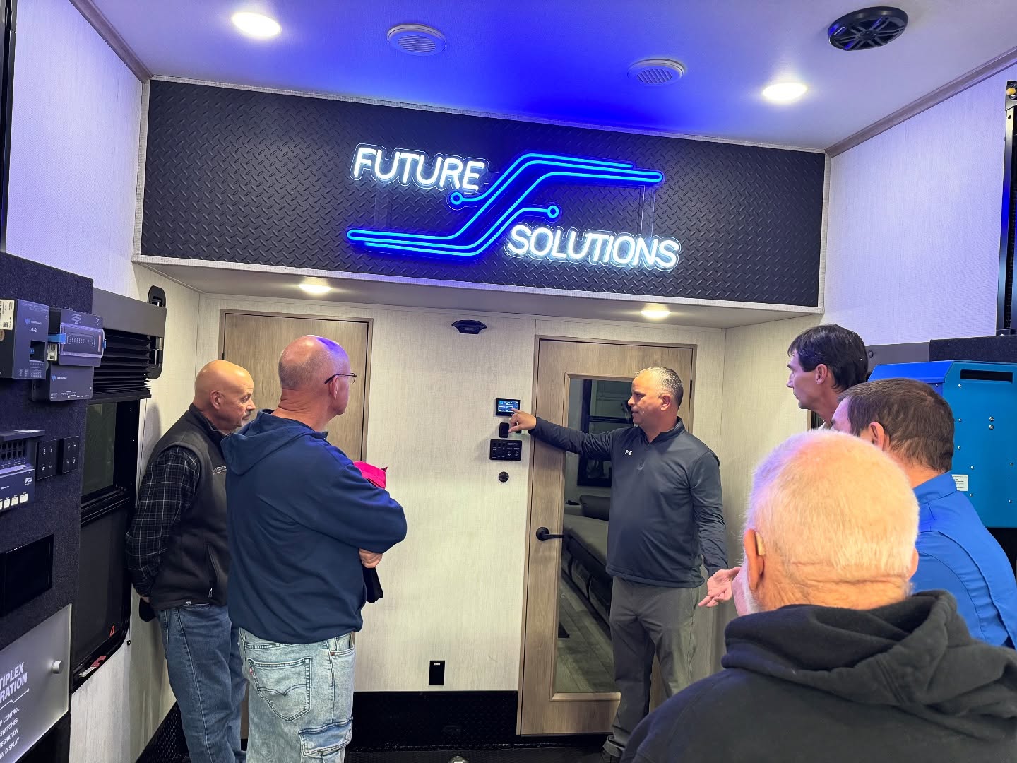 We were thrilled to host the Grand Design Moderator Group for an insightful plant tour. Our guests explored our latest innovations and advanced energy solutions that empower Grand Design RV customers to boondock, camp off-grid, and enhance their outdoor adventures!
We’re committed to making every camping experience extraordinary. Thank you to everyone who joined us today! Here’s to pushing the boundaries of adventure!