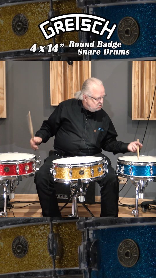 Check out these RARE Gretsch 4x14" Round Badge snare drums! All original with each including an additional repro strainer. Available now on our Reverb store! Which is your favorite?
.
.
.
#snaredrum #saturday #gold #red #blue #sparkle #jazz #vintage #drumshop #drummer