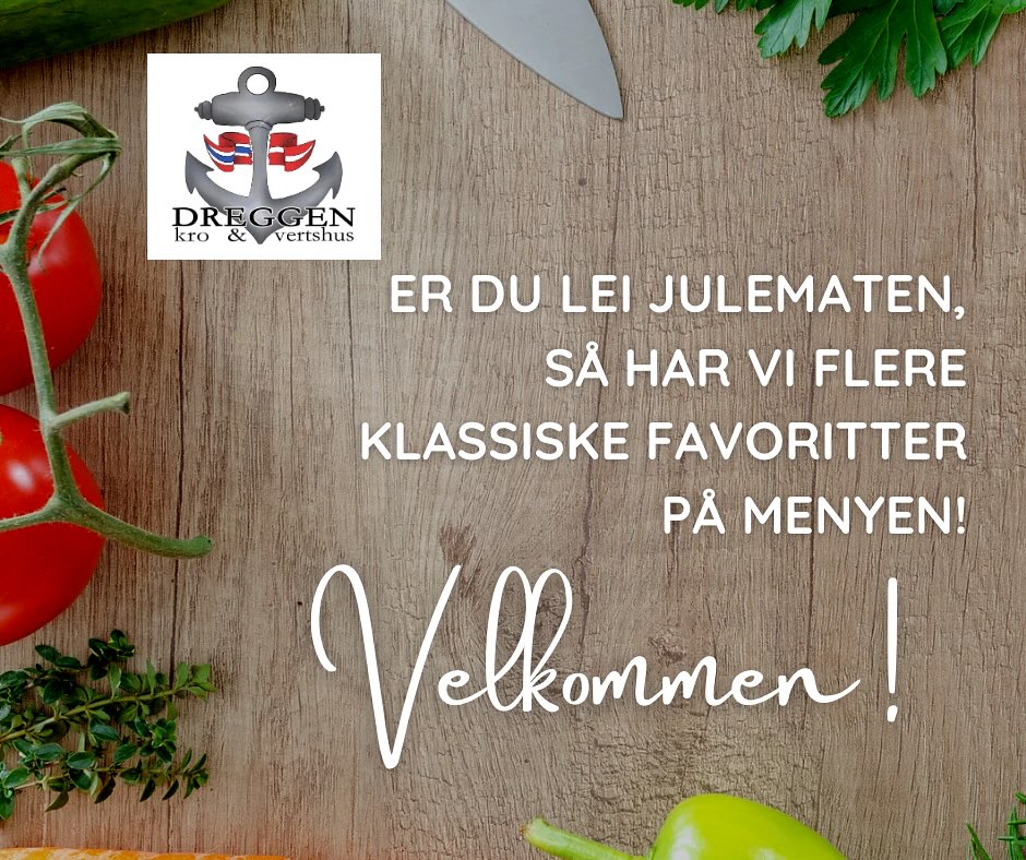 Hakkebøff, fish n’ chips, biffsnadder og kyllingsalat for å nevne noen favoritter! Velkommen alle dager hele uken!✨