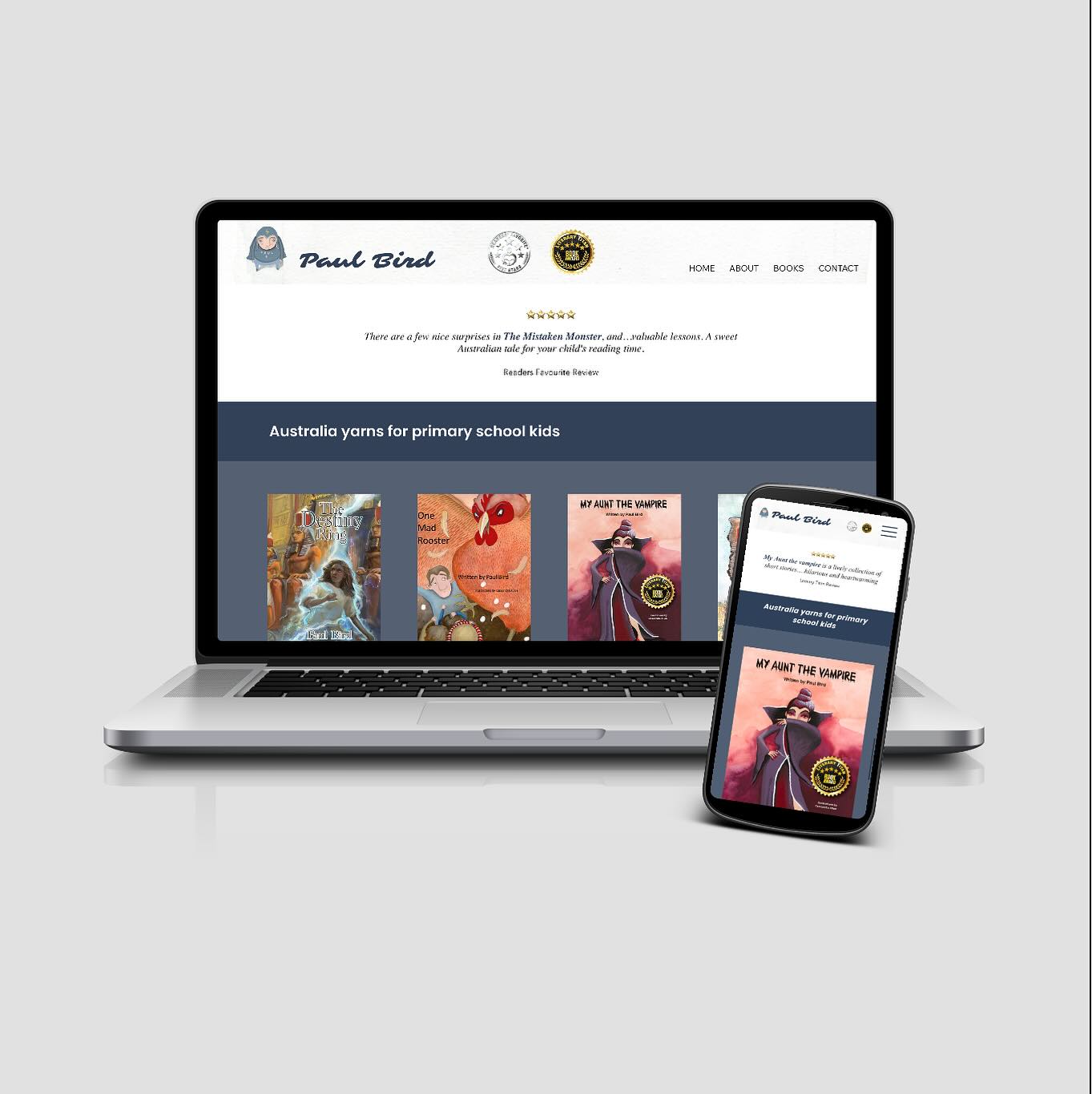 We’ve just wrapped up a new website for Paul Bird, an award-winning Australian children’s book author. His enchanting stories and beautifully crafted books make the perfect present for your little ones this holiday season!
✨ Explore his collection at paulbirdauthor.org and bring the magic of storytelling to life.
#ChristmasGifts #ChildrensBooks #AustralianAuthor #GiftIdeas