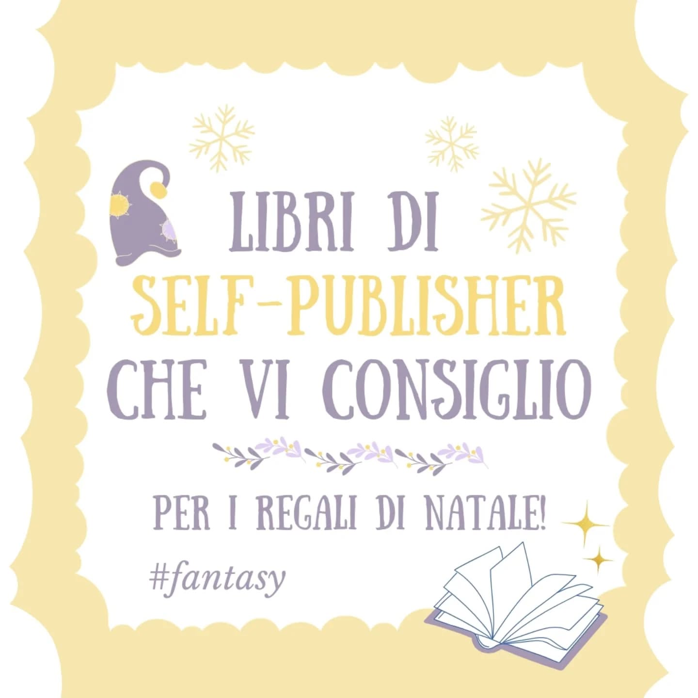 🎄 Durante il mio percorso online ho scoperto tante piccole perle del fantasy pubblicate da autori in self-publishing su #amazonkdp.
🎁Visto che si avvicina Natale ho pensato che non sarebbe stato male pubblicare una lista degli ultimi libri che mi sono piaciuti di più e che considererei degli ottimi regali da mettere sotto l'albero. 💃✨
Ovviamente dò il giusto credito agli autori, che hanno quasi tutti un loro profilo Instagram. Andate a fargli un saluto, gli farà piacere!
@nork_tavernaerrante
@laurin_nobilis
@tiziano_ottaviani
Massimo Prevete lo trovate su Faccialibro!
@bucioschi
#listalibri #buonnatale2024 #fantasyitaliano #fantasylover #libriconsigliati #regalidinatale