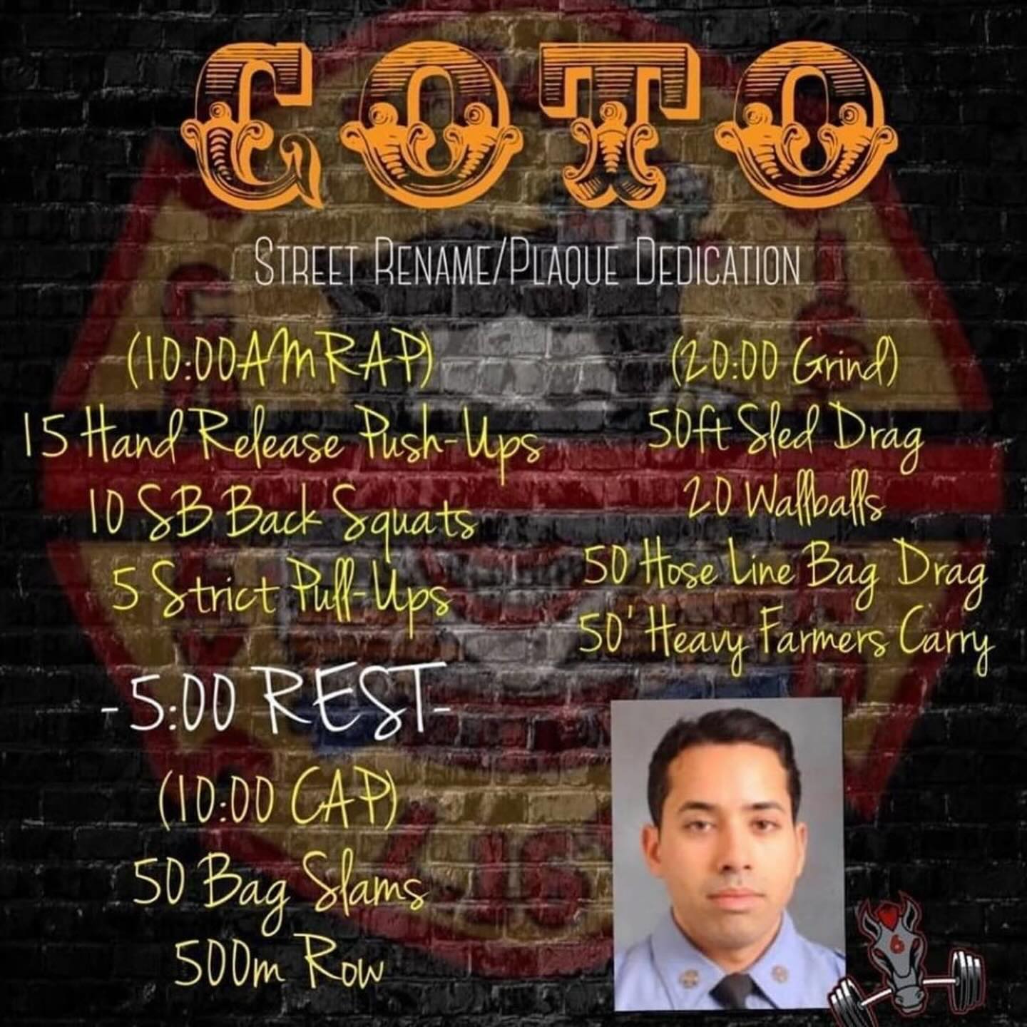 Sunday, December 9th, 2018…..FDNY Engine 245’s Quarters were changed forever with the tragic loss of Firefighter Faizal Coto….. by the hands of another. From all of us here at IGY6 Fitness, you’ll forever be in our hearts, along with all of your family, friends and extended FDNY family! Your spirit and legacy will forever live on in memories, stories and hearts of each and every soul you’ve touched. Never Forget!
Tonight be pay homage to FF Faizal Coto! Rest Easy, Brother!
#mentalhealth #mentalhealthawareness #NextRung #Greenmonday #fdny #fdnyems #thebest #fitnessforlife #firefighterfitness #firefighters #volunteerfirefighter #crossfit #hiit #rushthebus #firefighterowned #inmemoriam #heroworkout #workoutoftheday #igy6 #igotyour6nyc #fitforduty