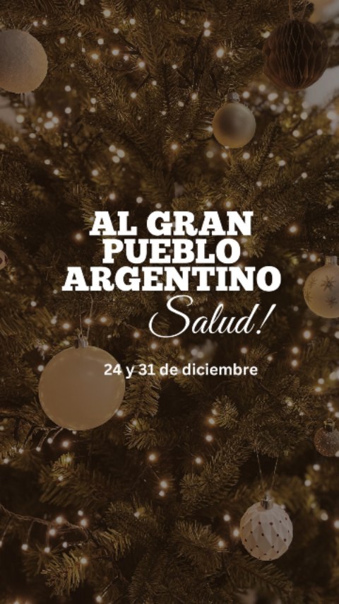 🎅🎧 ¡La magia de las fiestas ya llegó! ¡Reservá "Al Gran Pueblo Argentino, Salud!" para el 24 y 31 de diciembre! 6 horas de música y emoción con dos conductores que saben cómo hacer brillar las fiestas.
🔥 Consultá por los estilos que mejor se adapten a la onda de tu radio
➡️ Reservá YA tu zona y sumate a la experiencia #PRSAUDIO.
📲 Consultas por WhatsApp: +543413001261
@holamarceok
#prsaudio #navidad #programasenlatados #navidad2024 #fiestas