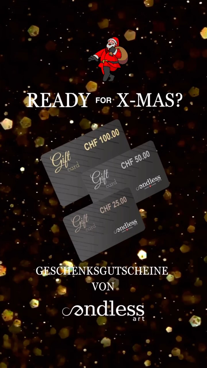 ✨ Verschenke Freude, die lange anhält! ✨
Suchst du nach einem besonderen Geschenk? 💝 Mit einem Geschenkgutschein aus unserem Shop für hochwertige Duftkerzen und wohlriechende Raumdüfte liegst du immer richtig! 🌿🕯
Genau richtig für Weihnachten – unsere Gutscheine sind die perfekte Wahl. 💌 Lass deine Liebsten ihren Lieblingsduft selbst entdecken und ihr Zuhause in eine Wohlfühloase verwandeln.
🛒 Jetzt deinen Geschenkgutschein sichern!
www.endless-art.ch
#Geschenkgutschein #DuftkerzenLiebe #Raumdüfte #Geschenkideen #SelfCare #Wohlfühlmomente#home #kerzen #weihnachtsgeschenke #weihnachtszeit #handmade