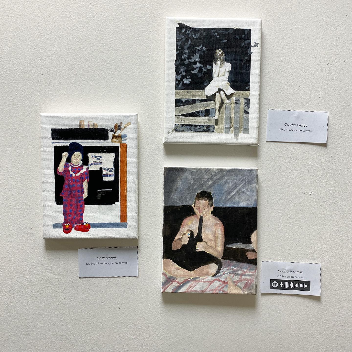 🔴 “On the Fence” found a home. #sold
Thank you @zaq_r for being a patron and long-time support. 🤍
See my solo show, the Life Story exhibit, between now and February 2025 @laurelridge_edu in Middletown VA. DM me for a personal tour. 🥂
#artsales #artcollectors #upcomingartist #youngartist #womenartists #oilpainting #acrylicpainting #artgallery