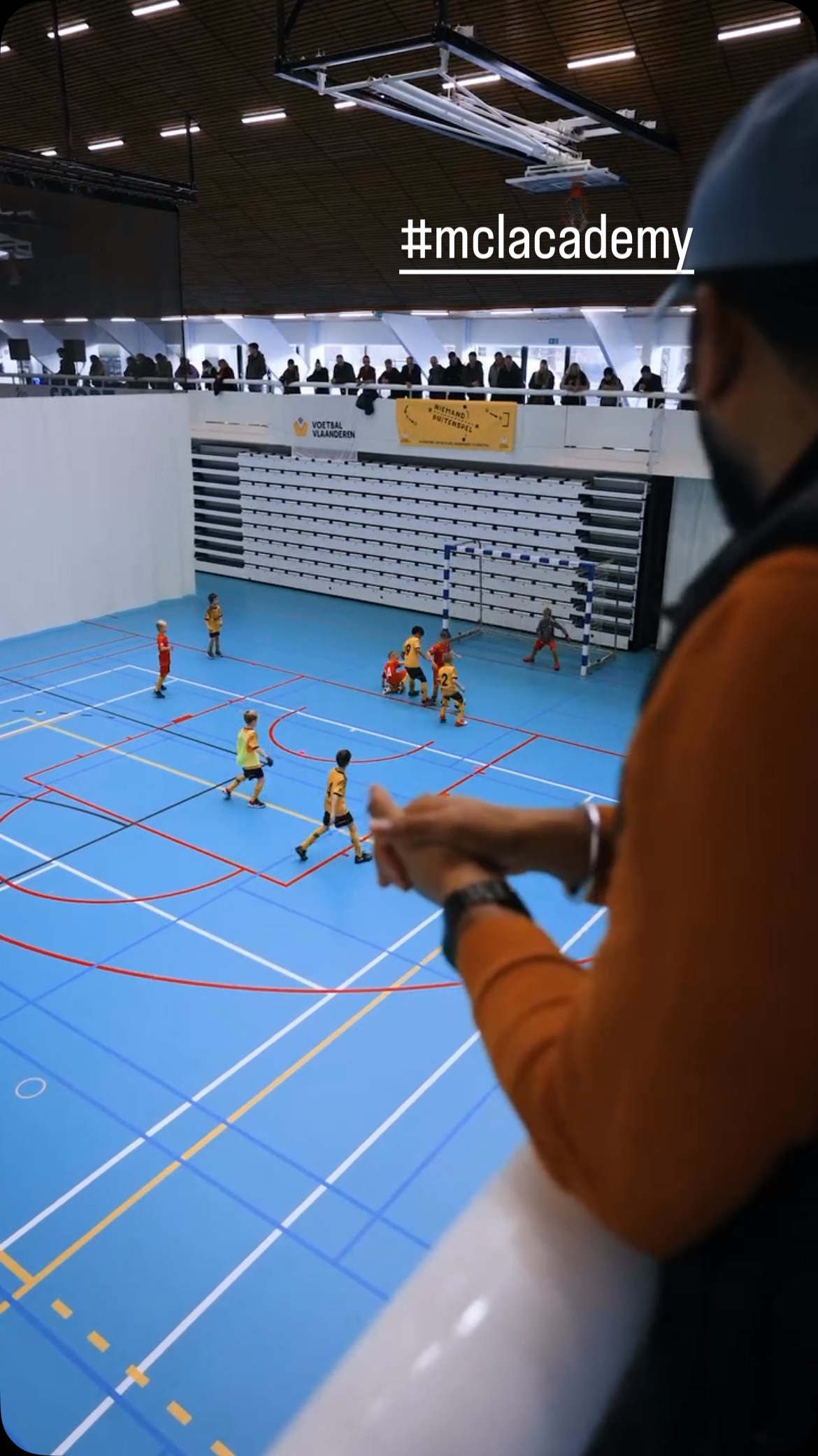 Indoordag Voetbal Vlaanderen #mclacademy