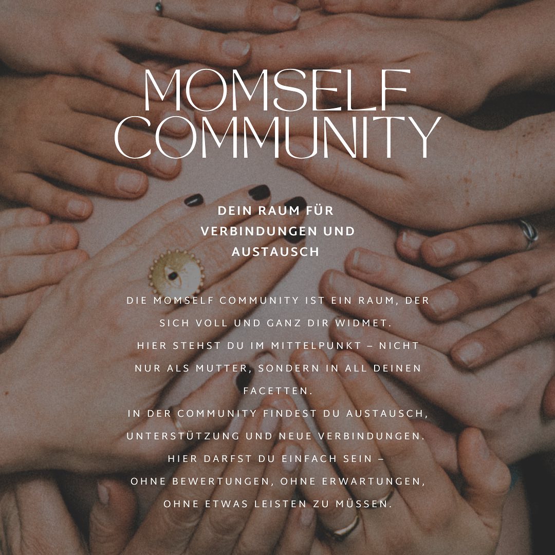 Warum Momself?
Momself = “mothering myself” steht für bewusste Selbstfürsorge. Es basiert auf der Idee, sich selbst die gleiche Anerkennung, Achtsamkeit, Liebe und Unterstützung zu schenken, die wir so selbstverständlich anderen geben. Mit dem Momself-Konzept setzen wir klare Grenzen, schützen unsere Energie und stellen unsere eigenen Bedürfnisse an erste Stelle – ohne schlechtes Gewissen.
In der Momself Community wird ein Raum geschaffen, der es ermöglicht, Selbstfürsorge neu zu denken und zu normalisieren: frei von Optimierungsdruck und losgelöst von der Idee, etwas leisten zu müssen. Selbstfürsorge ist so individuell wie das Leben selbst – je nach Lebensphase und Situation kann sie bedeuten, sich eine Pause zu gönnen, einfach „nur“ die eigenen Grundbedürfnisse zu erfüllen, klare Grenzen zu setzen und so viel mehr. Aber eines ist klar:
Selbstfürsorge wird hier als etwas verstanden, das weit über Routinen und Rituale hinausgeht. Sie ist kein Mittel, um effizienter, produktiver oder besser an die Erwartungen der Gesellschaft angepasst zu sein. Stattdessen ist sie ein bewusster Akt, der Raum für die eigenen Bedürfnisse schafft – ohne Schuldgefühle oder das Streben nach Perfektion.
Dieser Raum lädt dazu ein, Emotionen und Erfahrungen ohne Bewertung zu teilen. Ein Ort, an dem echte Begegnungen und ein sicherer Austausch entstehen dürfen.
Überforderung, Wut oder Erschöpfung dürfen genauso sein wie Freude und Leichtigkeit. Gleichzeitig bietet die Community die Möglichkeit, alte Muster zu hinterfragen, sich aus dem ständigen Streben nach „Genugsein“ zu lösen und neue Wege für sich selbst zu entdecken.
Bist du schon Teil der Momself Community? Im Linktree kannst du kostenlos Mitglied werden und wirst über alle Events, Workshops und treffen informiert.
#Momself #Selbstfürsorge #GrenzenSetzen #Persönlichkeitsentwicklung #Community #MentalHealth #Gesundheit #Selbstakzeptanz #PauseMachen #Selbstbewusstsein