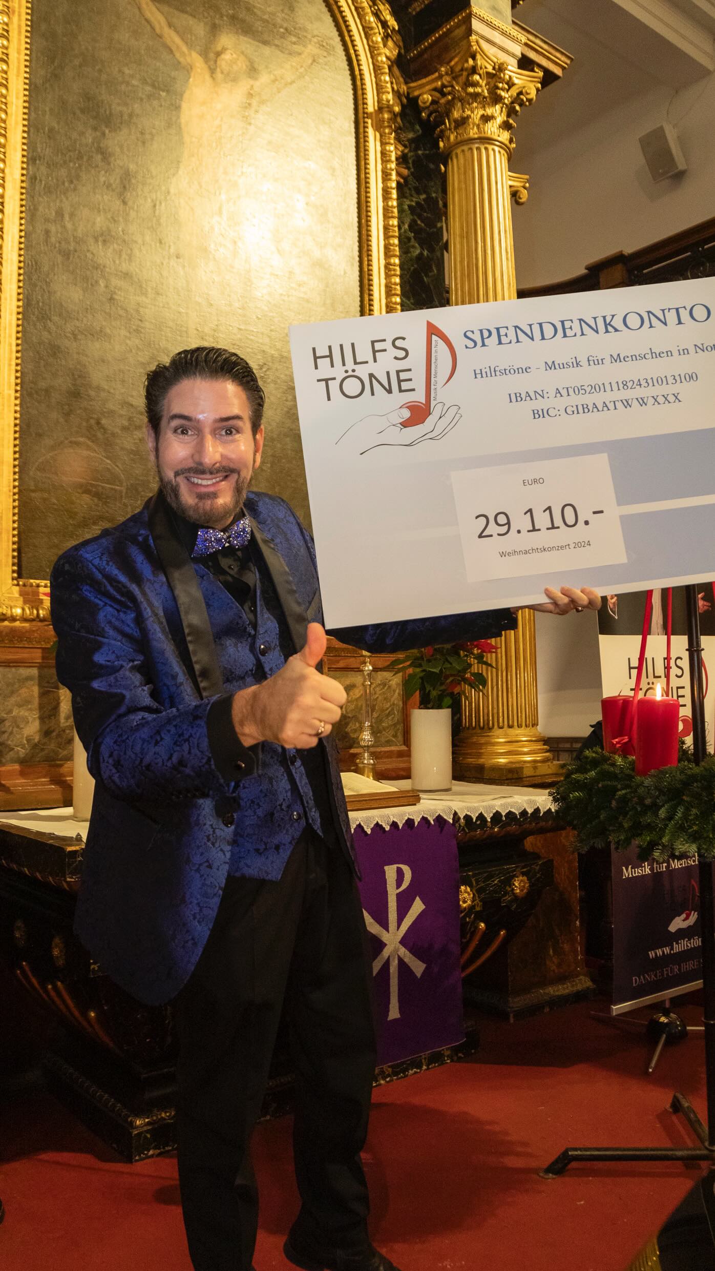 29.000.- Euro für die HILFSTÖNE 👍 DANKE für dieses HIGHLIGHT der Weihnachtszeit 💫 „Unterreiner & Friends“ Das große Benefiz Weihnachtskonzert der Stars 🎄 📸©️Jürgen Hammerschmid for HILFSTÖNE #ClemensUnterreiner #kammersänger #österreich #ViennaBaritone #unterreineropera #unterreiner #intendant #operburggars #oper #opera #concert #konzert #charitygentleman #hilfstoene #operasingers #operalover #letsopera #musik #news #kultur #OperaNews #Benefizkonzert #UnterreinerAndFriends #MusikFürDenGutenZweck #Solidarität @cantus_iuvenis @weingutpaulachs @eventjet @lutherische_stadtkirche_wien @windhagered @nolimits_bymadampomm @druckerei.boesmueller @baeckereidermann @stinglklavierewien @maria_nazarova_operasinger @sashagoloubitskaia @stephen_m_hopkins @anneleenlenaerts @zoryanakushpler @patricianolz @wolfgang.bankl @lidia_baich @andreas_schager @windhagered @lutherische_stadtkirche_wien @baeckereidermann @patricianolz @clemensunterreiner @marelize.gerber