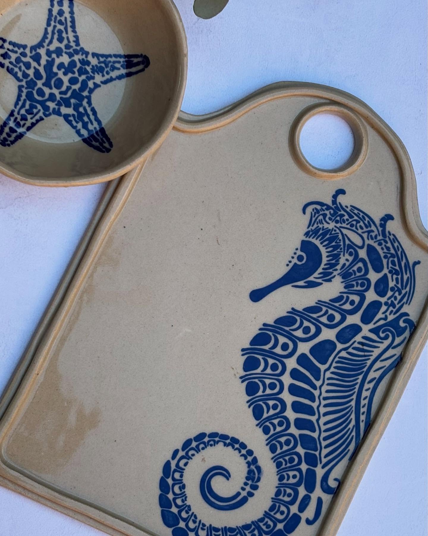 New cheese platter with bowl