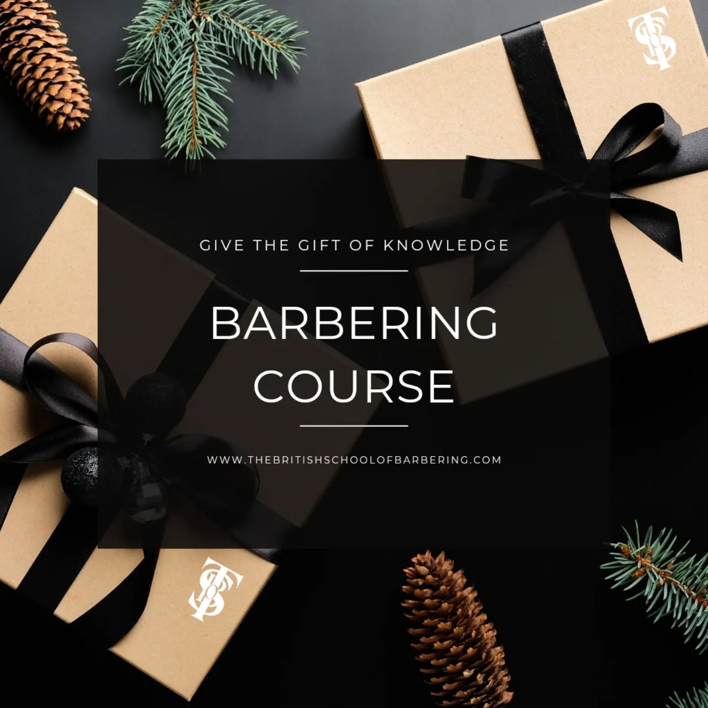 Give the gift of skill this Christmas! 🎁✂️ Surprise someone special with a barbering course and empower them with the knowledge to create, shape, and transform. 🌟🎄 #GiftOfKnowledge #BarberingCourse #ChristmasGifts #SkillsThatLast
DM us to order your course voucher 🎁 or visit www.thebritishschoolofbarbering.com 💻
