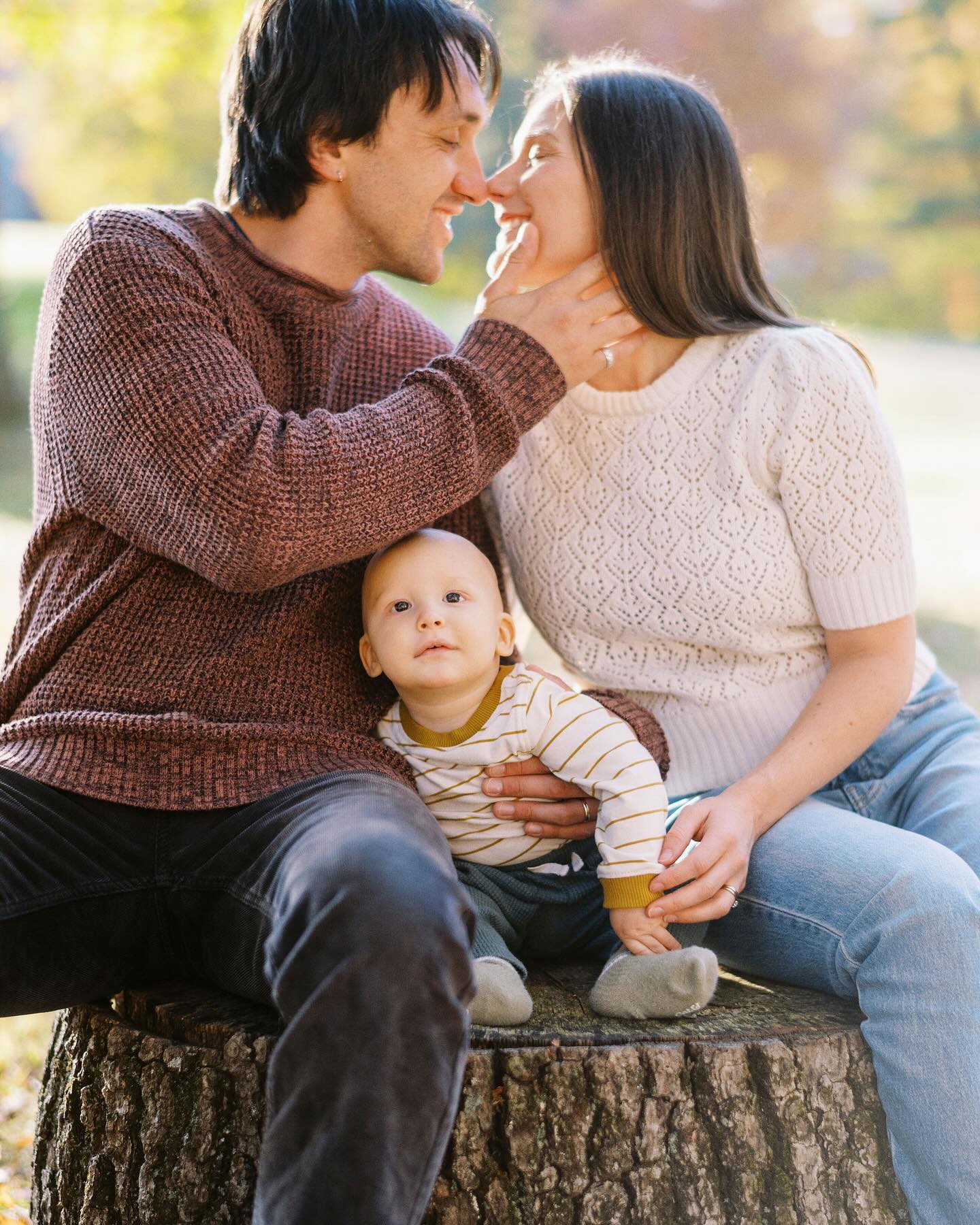 Here is the continuation of my second to last post. Sam and Zach and their beautiful baby boy. Feast your eyes on their love here. I am still completely over the moon. They just are so cute, the weather was an absolute late October dream.
If you are contemplating a big family session yourself for the coming year, hang on for a few more days and I’ll show you the beautiful extended family members rallying around these three people in another post. It’s just the perfect example of why these sessions are so momentous. They truly should be called legacy sessions. Mhhh … maybe I’m onto something there?