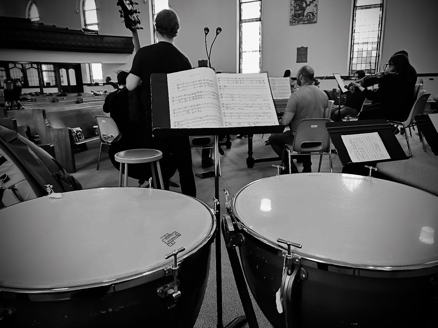 Almost timp time! Love me some Messiah 😀@johnpeterwiebe @ncarluc1 @kellywallraff