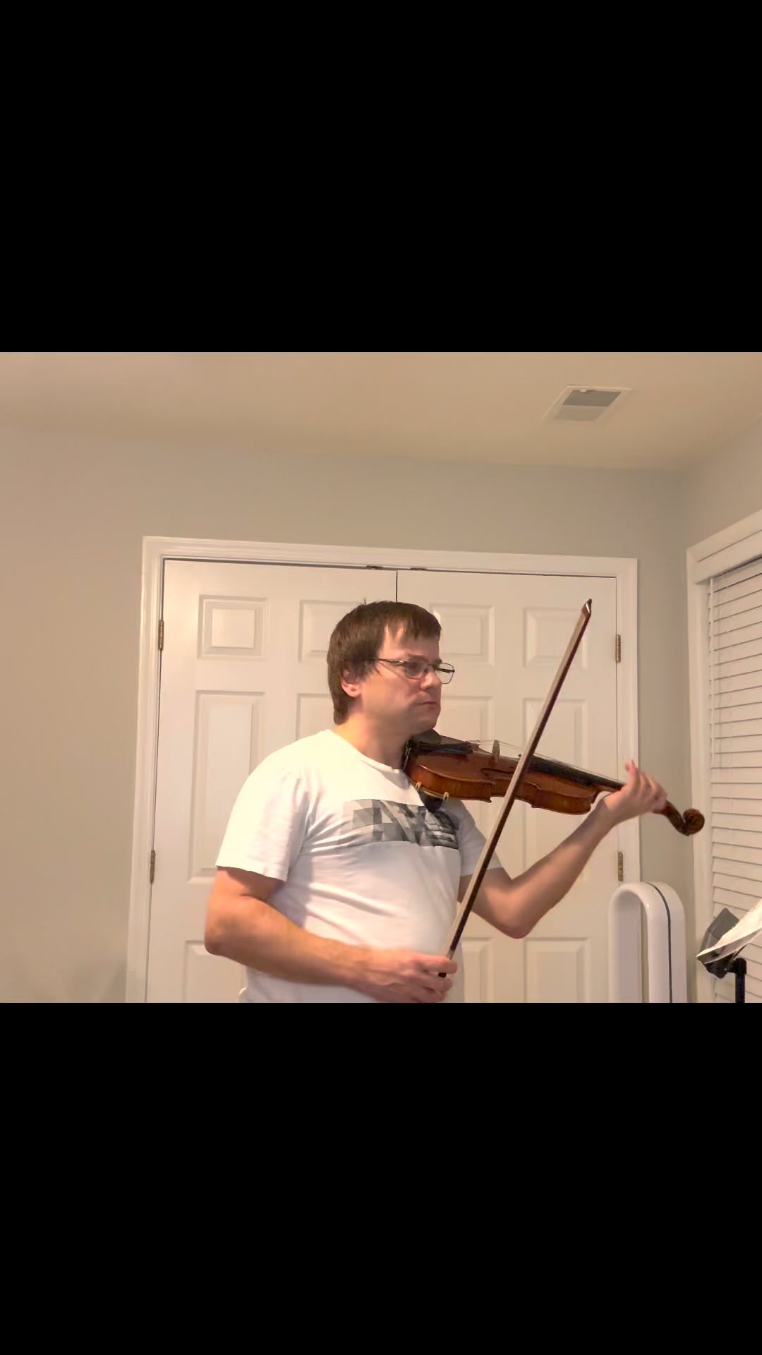 Practicing my piece, mvt 1 excerpt