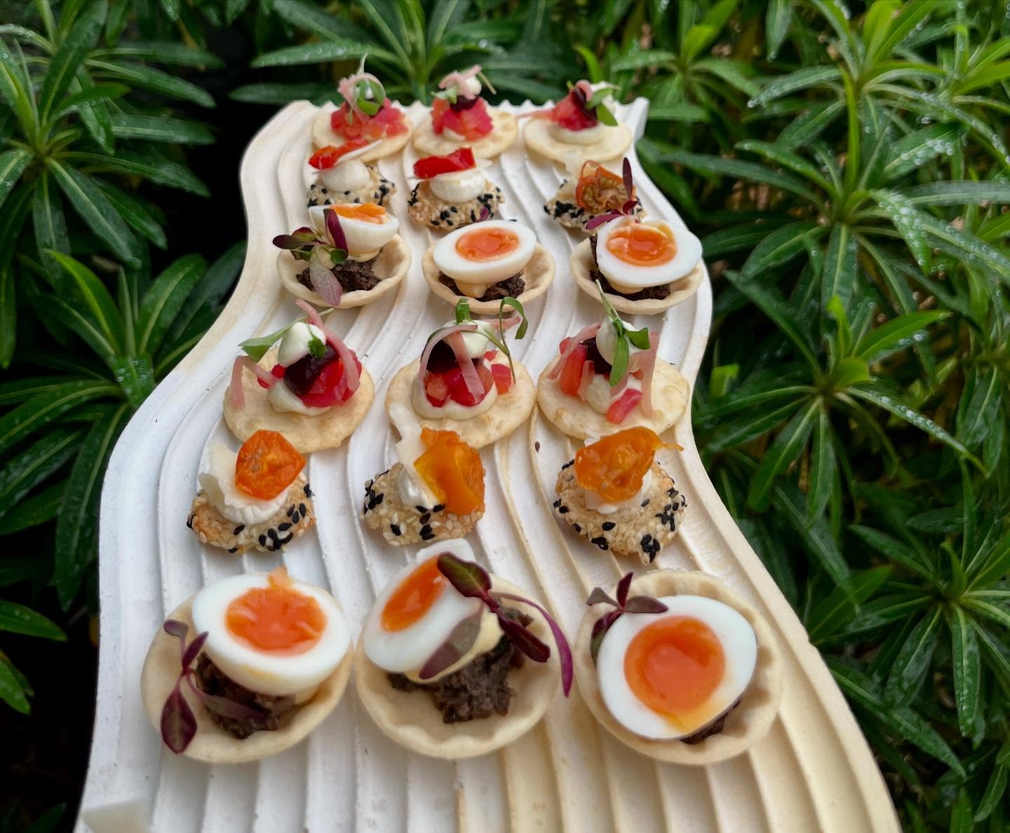 Delicious, beautiful and plentiful. The three canapé rules we live by!
#eventcatering #surreyevents #surreywedding #canapes #canapeparty