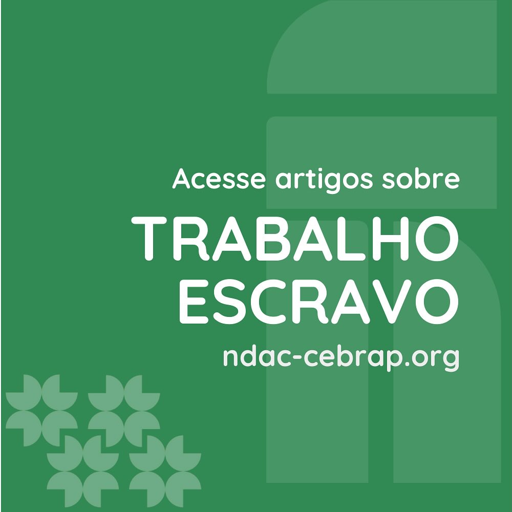 Hoje, 10 de dezembro, é Dia Internacional dos Direitos Humanos, uma pauta central para os pesquisadores do NDAC. ✊🏽
O Núcleo de Democracia e Ação Coletiva (NDAC) se dedica a investigar os atores sociais, seu papel como mediadores políticos e as interações entre sociedade civil e Estado. Nosso objetivo é compreender como esses agentes constroem pontes, fortalecem a democracia e impulsionam mudanças sociais, reafirmando que os Direitos Humanos são conquistados e preservados por meio de ações coletivas e engajamento político.
Para marcar essa data, destacamos os artigos de Natália Suzuki, integrante do NDAC, que ao lado de outros pesquisadores tem se aprofundado na discussão sobre trabalho escravo no Brasil. Em nosso site, na aba “Publicações” você pode encontrar 5 artigos:
📄 O perfil dos sobreviventes
📄 Trabalho escravo e gênero: Quem são as trabalhadoras escravizadas no Brasil?
📄 O papel do Ministério Público do Trabalho no desenvolvimento de políticas públicas: revisão de artigos acadêmicos (2015 a 2020)
📄 O programa Escravo, nem pensar! no Mato Grosso: análise de uma experiência de prevenção ao trabalho escravo em comunidades vulneráveis.
📄 Trabalho escravo e migração: Quem é o trabalhador migrante escravizado?
Deixamos todos links em nossa bio. Além deles, também deixamos na bio a notícia “Repórter Brasil lança dossiê sobre trabalho escravo e migração internacional” — a pesquisa também tem a contribuição de Natália junto a mais pesquisadores.
Curta, leia e compartilhe com amigos. 📲
#direitoshumanos #trabalhoescravo #trabalhoanalogoaescravidao
#DireitosHumanos #TrabalhoEscravo #trabalhoanalogoaescravidao #NDAC #AçãoColetiva