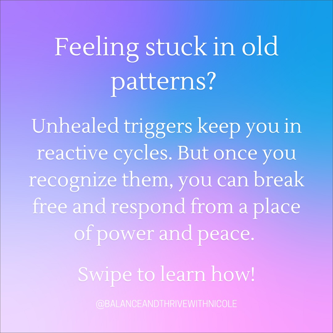 Ever feel like you’re stuck in the same emotional loop? 🌀
That’s the power of triggers at play. Triggers aren’t random — they’re clues pointing to unhealed wounds within you. When left unresolved, they hijack your nervous system, making you react instead of respond. This keeps you in survival mode, repeating the same patterns in relationships, work, and self-talk.
But here’s the good news: You don’t have to stay stuck. Triggers are invitations to heal. By identifying them, you take the first step toward freedom. Tools like self-reflection, mindful journaling, and emotional release techniques can help you spot your triggers and work through them.
As you heal, you gain the power to regulate your nervous system, break free from repeating cycles in relationships, and reclaim emotional control. This process is essential for personal evolution, as it allows you to live from a place of wholeness and self-mastery.
Healing your triggers isn’t easy, but it’s one of the most powerful things you can do for yourself. Ready to take that step? DM me to start your healing journey today — your future self will thank you.
🌿 Like, share, and follow for more holistic health wisdom!
#HolisticHealing #EmotionalMastery #TriggerHealing #SelfGrowthJourney #InnerWorkJourney