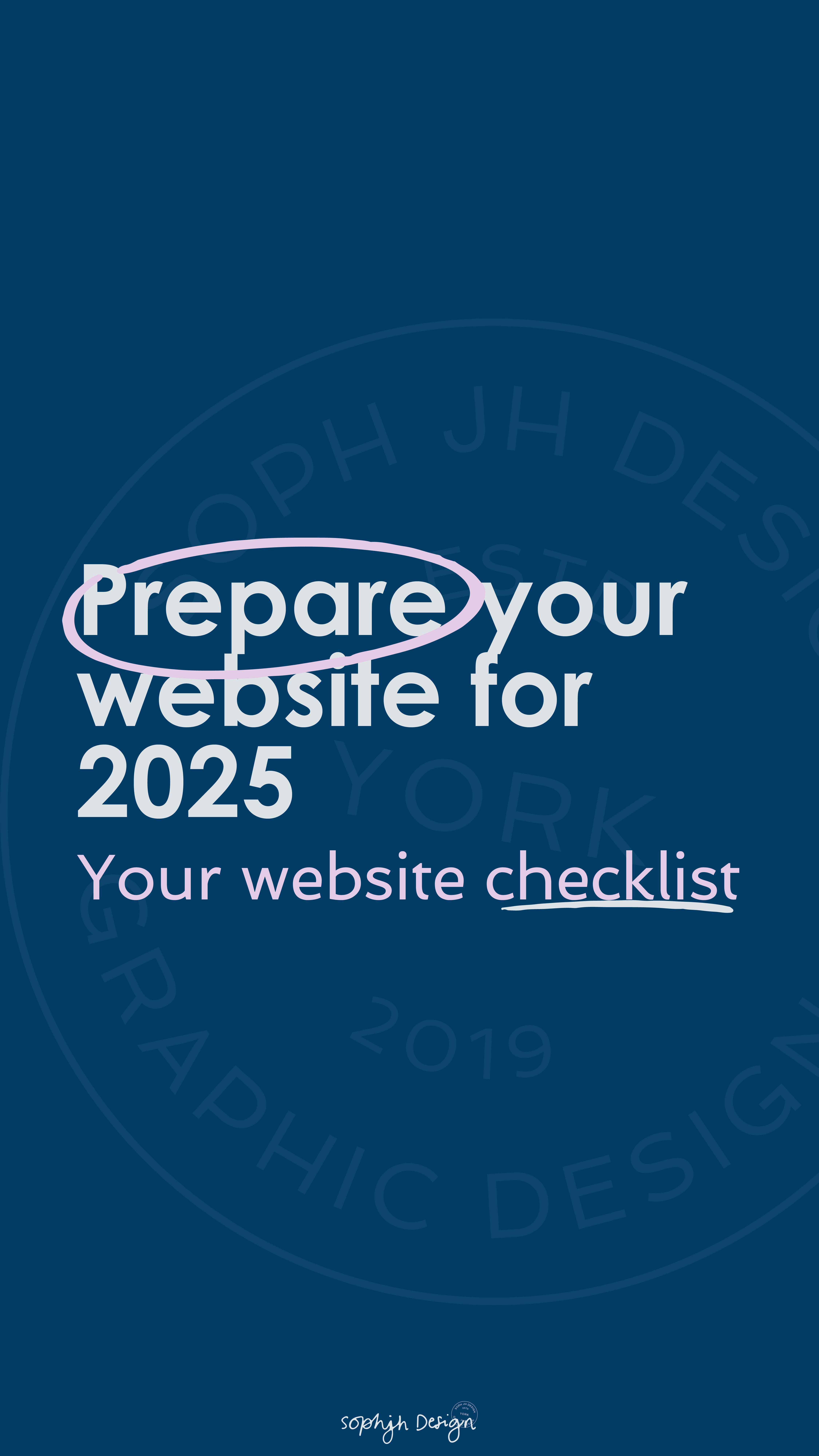 Here’s a few things to take a look at to check that your website is working as it should, ahead of 2025🧐
Need some help to prepare your website for the New Year? I can audit your website✏️ and let you know what elements require updating, or if anything isn’t functioning as it should - ready for you (or me) to amend.
If your website needs a little glow-up, or even a complete refresh⭐️, as we head towards the start of the year - let’s chat to see how I can help.
#websiteaudit #websitepreparation #websitedesign #websitedesigner #webdesign #webdesigner #wixwebsitedesign #wixwebdesigner #websitetemplate #websitetemplatedesign #websitetemplateshop #websitetemplatesdownload #websiterefresh #graphicdesigner #branddesigner #logodesign #smallbusinesslogob#smallbusinessuk #designyork
