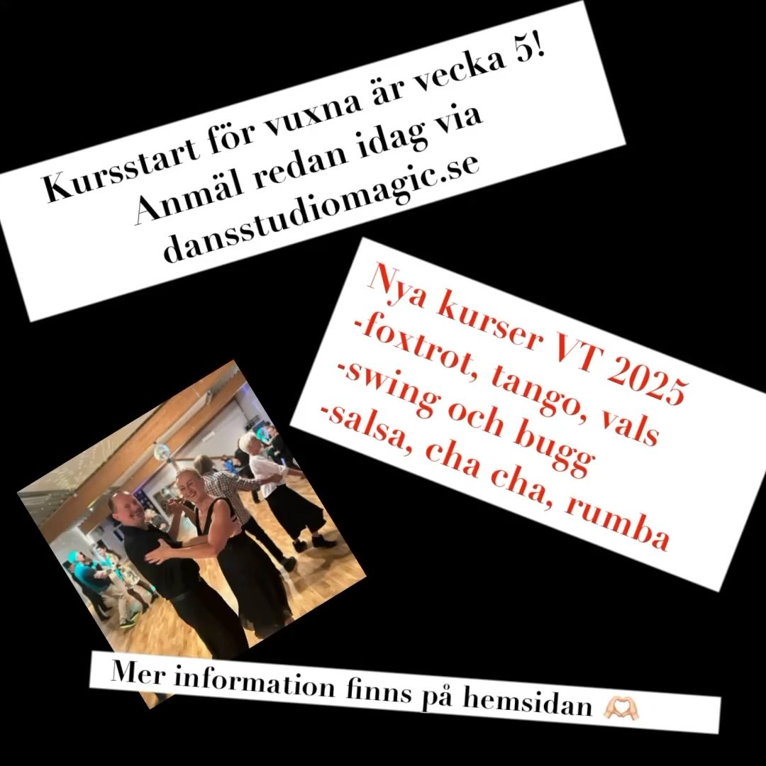 Hej och välkomna till en ny termin i pardans!
Är du redo att svänga om, ha kul och lära dig något nytt? Oavsett om du är nybörjare eller har dansat tidigare, finns det något för alla. Vår kurs ger dig möjlighet att utveckla din teknik, rytmkänsla och samspel med din danspartner i en härlig och inspirerande miljö.
#pardans #göteborg #högsbo #dans #frölunda #danskurs