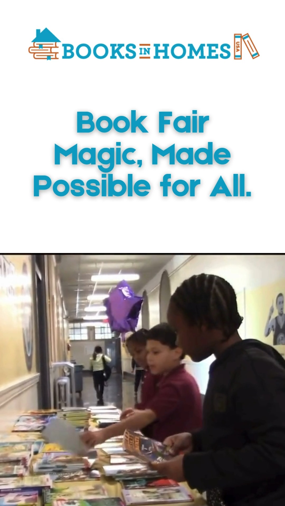 ✨ Book Fair Magic, Made Possible for All ✨
At Books in Homes USA, we’re on a mission to ensure every child experiences the joy of the book fair and the power of choosing their own books. Since our founding, we’ve made sure more than 1 million books are now on shelves in kids’ homes across the country. 📚💛
Moments like these are what we’re all about. Together, we’re raising a generation of readers and dreamers.
Want to be part of the magic? Visit our website (link in bio) to learn more or support our mission.
📖 #BookFairMagic #BooksInHomes #EveryKidDeservesBooks #Bookstagram