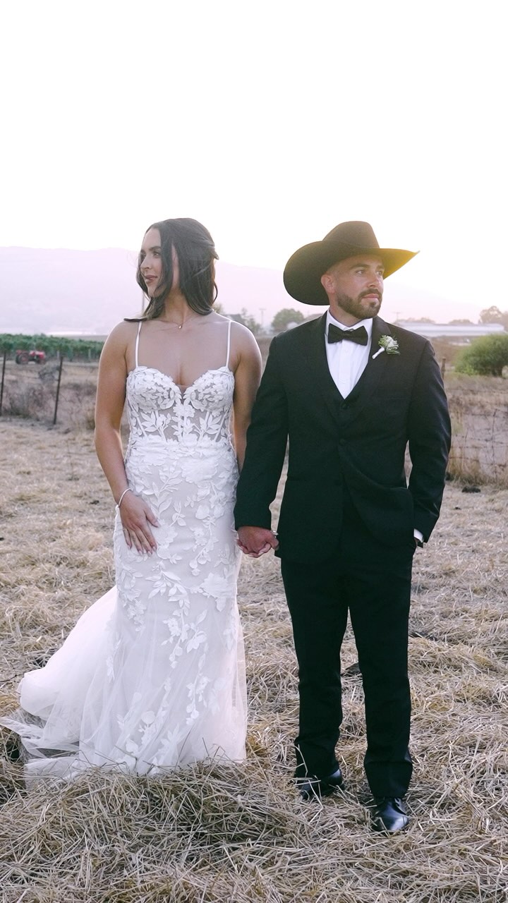 What a day from start to finish! Michael & Kate’s wedding was one for books. So much love, laughter, and happy tears! Enjoy a sneak peek from their special day!
.
Venue // @gamboninifamilyranch
Planning // @brianaaa_j
Photo // @victoriabeardsleephoto
Film // @jdnkfilms
Hair // @noelle.radosevich
DJ // @runaway_dj
Officiant // @hhershey49
Floral // @vandafloraldesign
Cake // @cakesbymaneesha
Dress // @enzoani
Rings // @padisjewelry
Bride // @kbordessa
Groom // @mbordessa
.
#luxuryweddingvideo #westernwedding #napaweddingvideographer #heywildweddings #she_saidyes #sfweddingphotographer #westernweddingmagazine