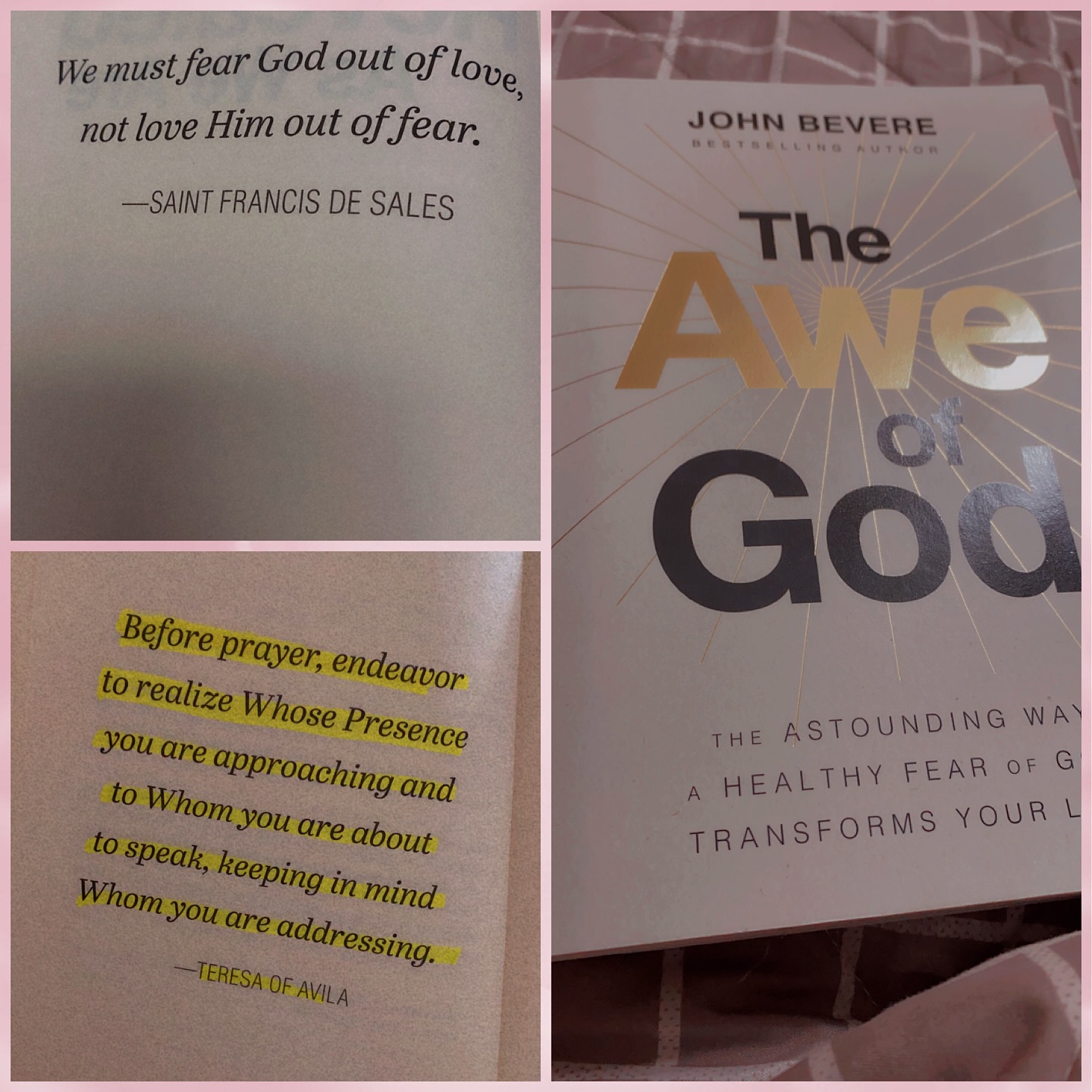 My New Read for the month 📖❤️
The Awe of God is such an amazing book so far. It’s very informative and has scriptures that correlates with the text. The author allow you to make it a personal journey by asking questions that challenge your thoughts, and the chapters are broken down by weeks and days.
If you are interested in this book, it is available on Amazon. #newread #book #johnbevere #god