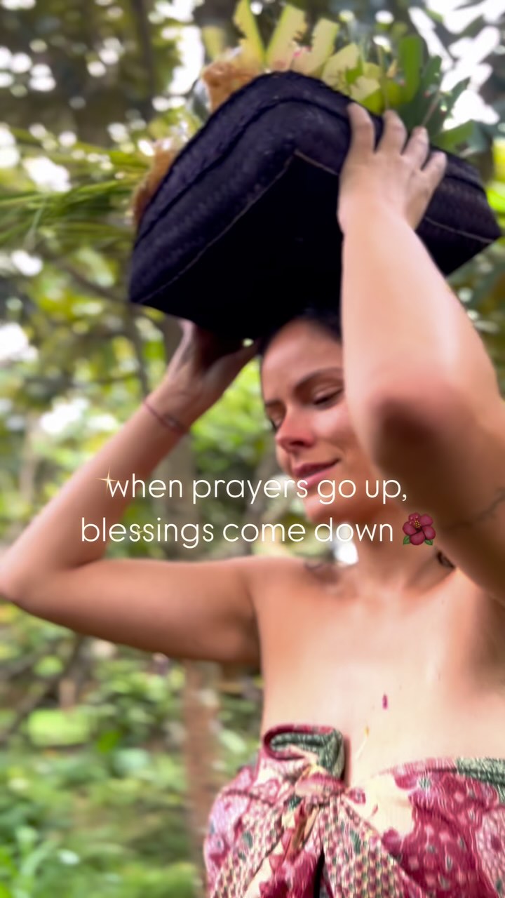 In Bali, every moment is a prayer, every act a blessing 🌺✨ Each moment feels like a sacred connection to the earth, the spirits, and the divine, reminding us of the harmony between humanity and nature. The energy here flows with grace, devotion, and an unspoken magic that touches the soul🌴
Can you feel the heartbeat of this sacred island? 🙏
#islandofblessings #healingjourney