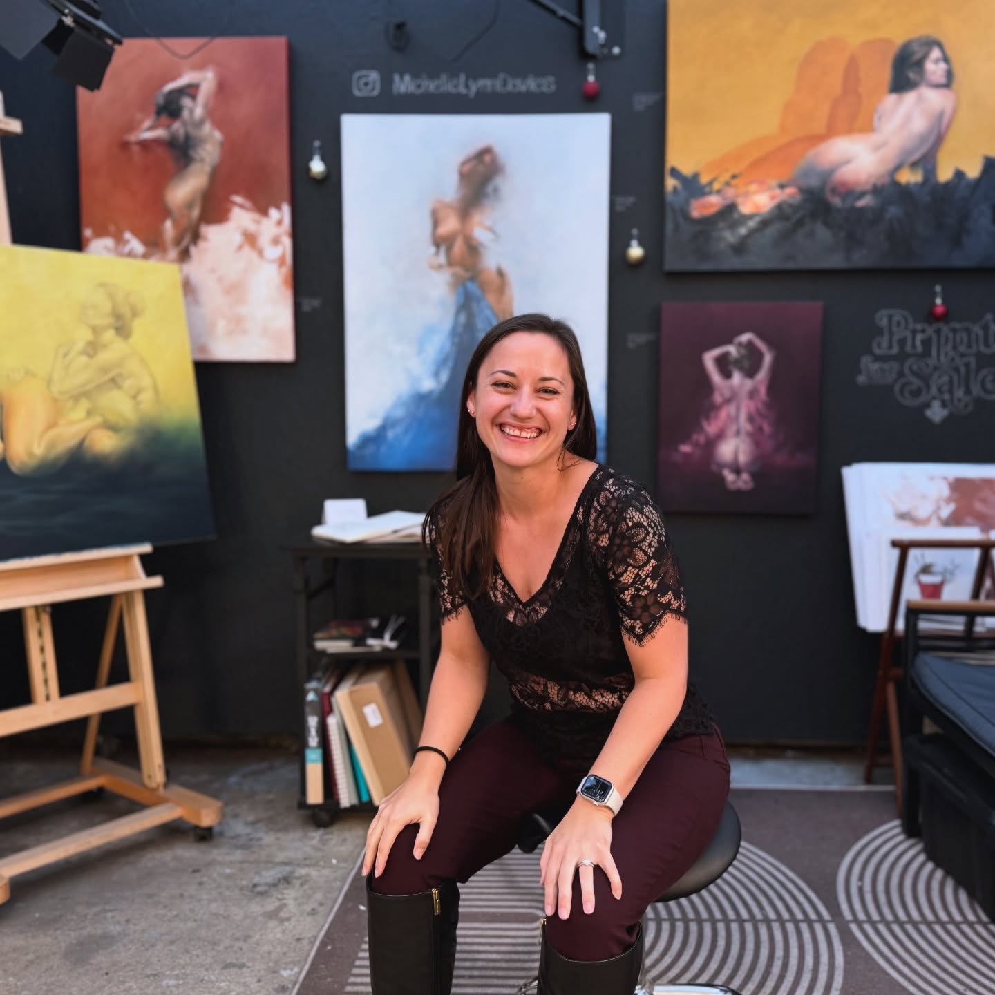 Studio shenanigans this weekend 😆