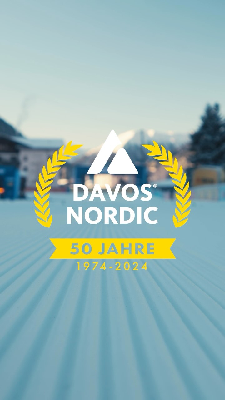 50 years @davosnordic 🎗️
… the whole clip you can watch in the Bünda Stadion ⏬️
📍 FIS Cross-Country World Cup
📅 December 13th - 15th:
▶️ Friday: Night Sprint Team F
▶️ Saturday: Night Sprint F
▶️ Sunday: 20km Interval C
🎟️ Tickets: davosnordic.ch
@bkwag @sunrise_schweiz @davosklosters @extra_norge @certina @coop_norge @gruyere_aop @sporttip_offiziell @skechers @armee.ch
.
.
#DavosNordic #50JahreJubiläum #Langlauf #SaveTheDate #davosklosters #50jahredavosnordic #langlaufweltcup #FIS #swissski #coop #legruyère #certina #extra #skechers #bkw #sunrise #davosklosters #graubünden #südostschweiz #swisslos