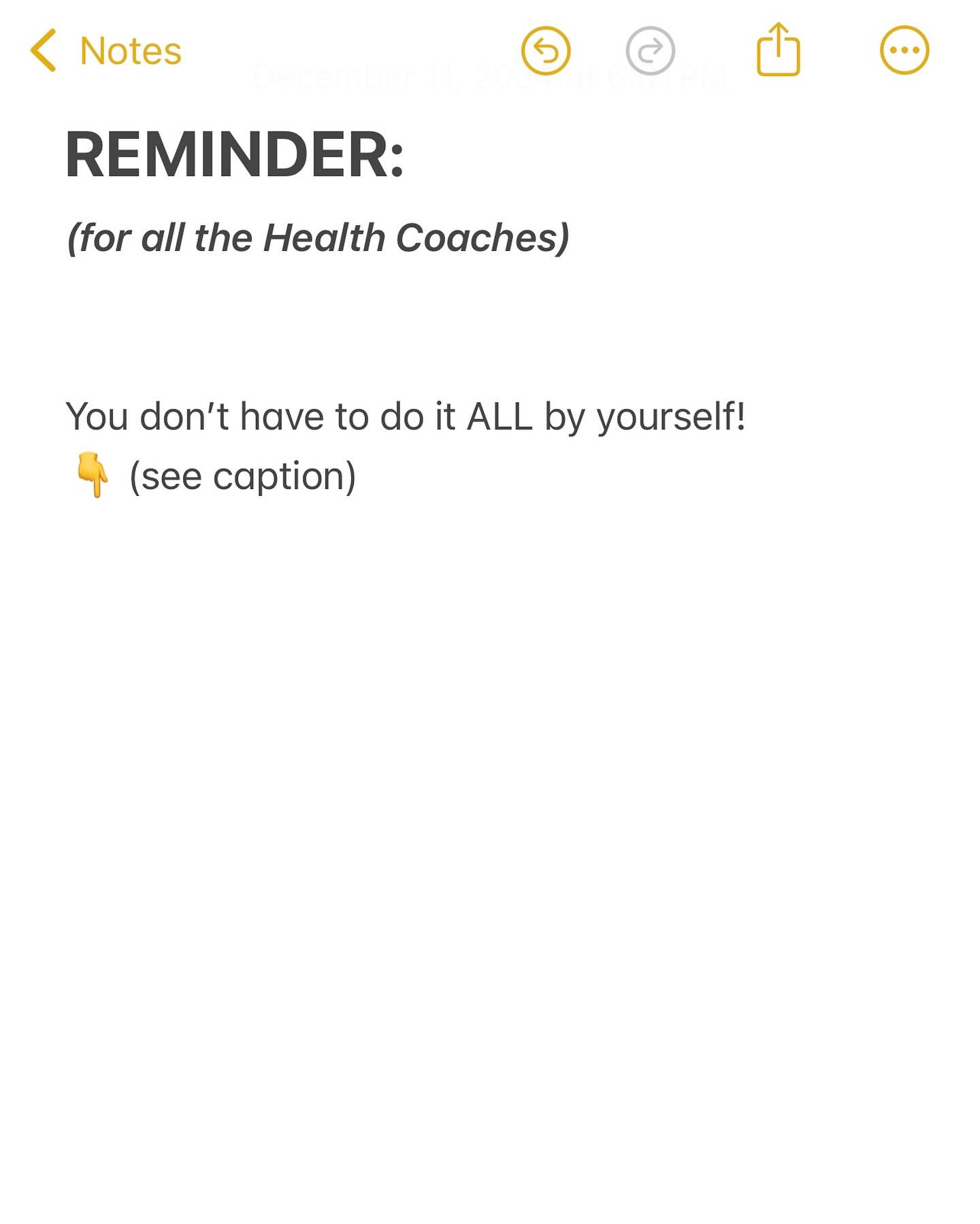 How many coaches out there feel like they have to not only be a great coach…
But a marketing expert,
A master sales person,
Literally do it all!
(No wonder so many coaches burn out)
But this is actually what keeps your business from growing.
Because you never create LEVERAGE in your business…