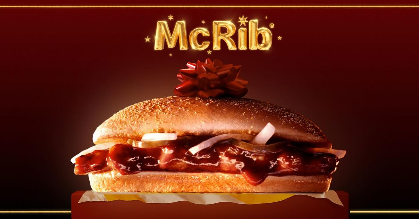 Limited time 😍 #mcrib #imlovingit