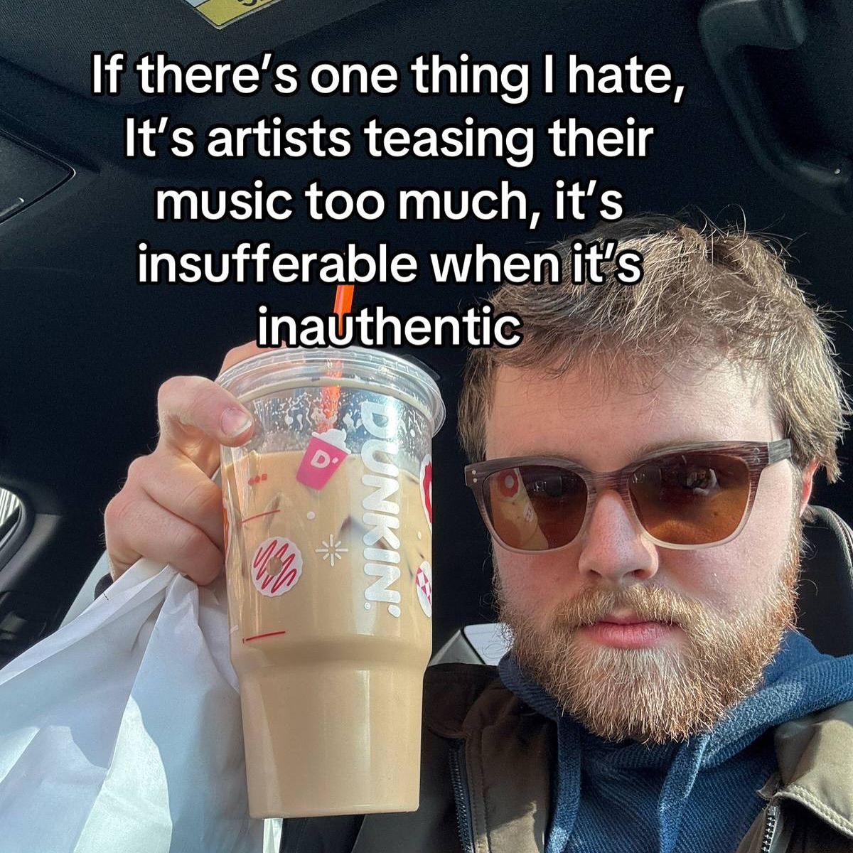 Time for me to be an influencer again. I’m actually going to really enjoy it this time I think #indie #indierock #shoegaze #shoegazer #singer #singersongwriter