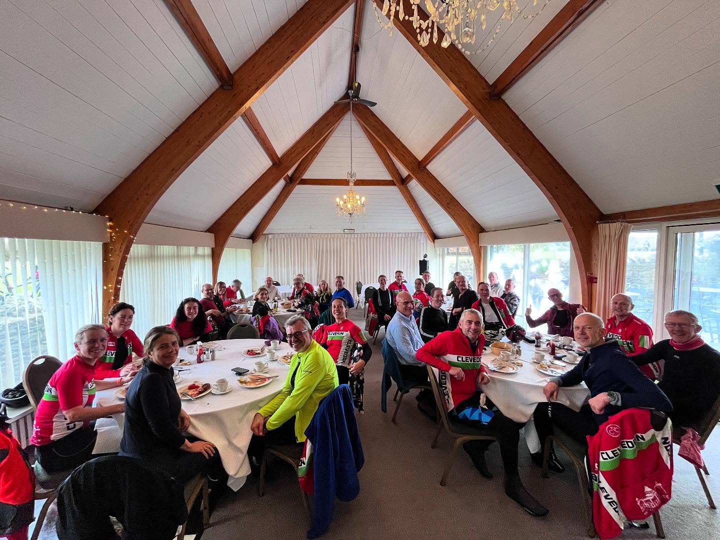 And the annual CDRC Christmas breakfast has once again taken place and another fab turnout! 🎄 #cdrc #christmasbreakfast