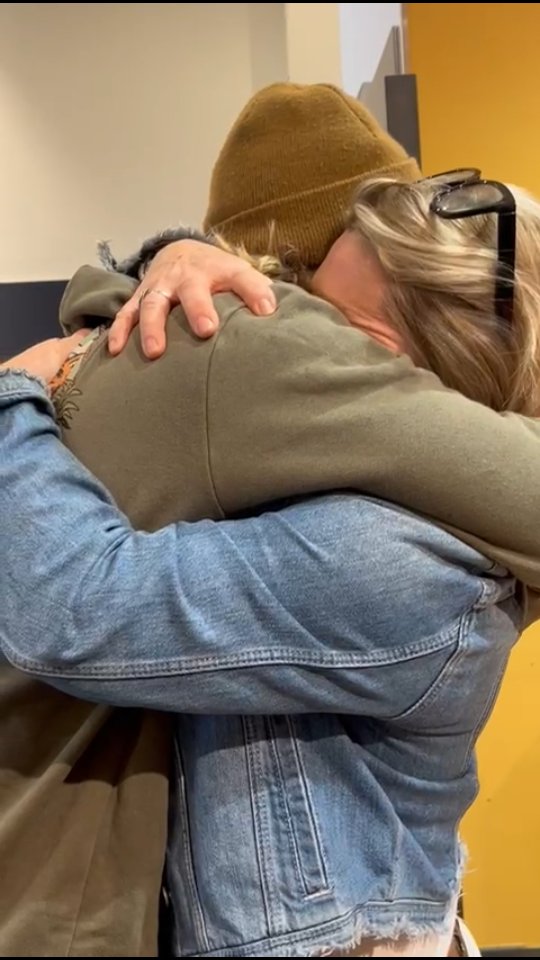 What a beautiful ending to our week @johnlewis.chichester. The Best Christmas presents from a surprise visit from Australia 🦘#myson #mysonshine #surprise #averyhappymama