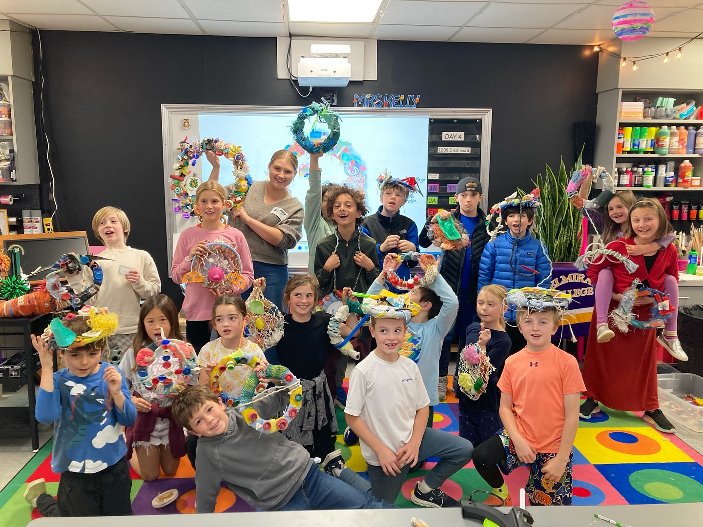 Give a gift to our oceans this holiday season. 🎁 🌊
Your donation ensures we can continue our mission to use art, science, and education to raise awareness and inspire action against ocean plastics.
Support our outreach programs, public art exhibits, and community efforts to create a cleaner, healthier ocean for future generations. 💙
Follow the link in our bio to donate today!
Pictured: Marine Debris Wreath Making Workshops with @soarenrichment at Salisbury Central School in CT! 📚
#UpSculpt #OceanPlasticPollution #GivingTuesday #SustainableFuture #ArtForChange #CleanOceans #Upcycle