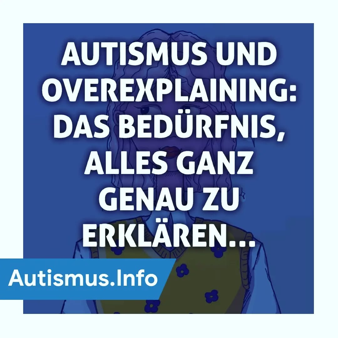 Overexplaining, also das ausführliche und oft über das scheinbar Notwendige hinausgehende Erklären, ist ein Verhalten, das viele Menschen mit #Autismus aufweisen. Dabei handelt es sich jedoch nicht um eine Eigenheit, die „einfach so“ auftritt, sondern um eine komplexes Muster, das tiefergehende Ursachen hat. Es können außerdem sowohl Stärken als auch Schwächen damit verbunden sein.
Was sind die häufigen Gründe für Overexplaining?
Viele Autisten haben oft das Bedürfnis, Missverständnisse zu vermeiden. Sie möchten sicherstellen, dass ihre Botschaft wirklich verstanden wird – und das in all ihren Nuancen. Durch detaillierte Erklärungen versuchen sie, jede mögliche Lücke in der Kommunikation zu schließen. Autisten haben oft Erfahrungen damit gemacht, dass ihre Worte oder Handlungen falsch interpretiert wurden. Um solche Situationen zu vermeiden, neigen sie dazu, jede Aussage zu untermauern und auszubauen zu wollen.
Ein weiteres Merkmal ist die Neigung, sich intensiv mit bestimmten Themen auseinanderzusetzen. Wenn Autisten über ein Thema sprechen, das sie interessiert, können sie stark ins Detail gehen, weil sie es als wertvoll und relevant empfinden – auch wenn ihr Gegenüber vielleicht nur einen kurzen Überblick wollte.
Viele Menschen mit Autismus haben außerdem Schwierigkeiten, die Reaktion ihres Gesprächspartners korrekt zu deuten. Das kann dazu führen, dass sie vorsorglich mehr erklären, um sicherzugehen, dass keine Fragen offen bleiben. Auf der anderen Seite bemerken sie vielleicht nicht, dass sie mit ihrer Erklärung ihren Gegenüber überfordern.
Overexplaining kann für neurotypische Menschen manchmal anstrengend sein. Sie könnten denken, dass der oder die Erklärende ihnen mangelndes Verständnis unterstellt oder nicht merkt, dass eine kurze Antwort ausreichen würde. Dies kann zu Frustration auf beiden Seiten führen: Autisten fühlen sich unverstanden oder abgewiesen, während ihr Gegenüber sich möglicherweise überfordert fühlt.
Auf der anderen Seite kann #Overexplaining auch hilfreich sein. Autisten gelten oft als gute Erklärer im Job oder darin bestimmte Themen sehr detailreich darzustellen.
Kennt ihr auch den Drang zu Overexplaining?!
#actuallyautistic