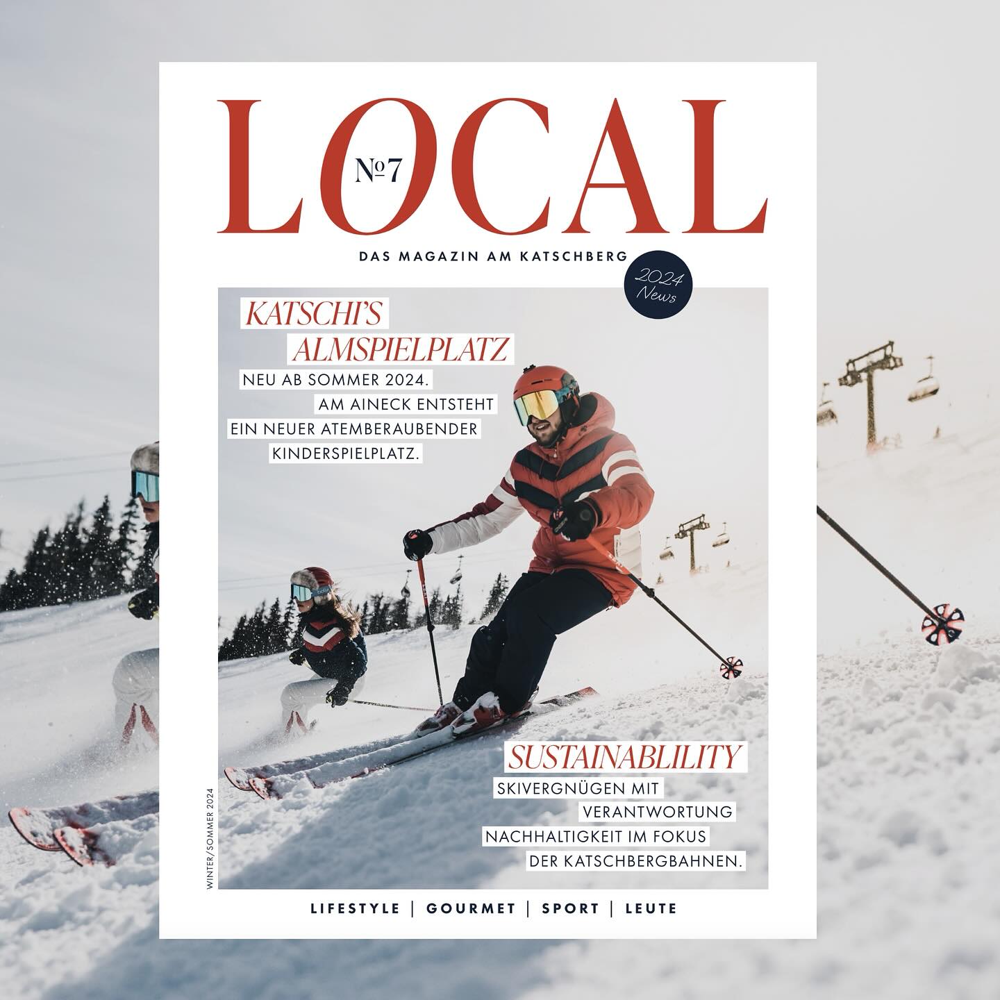 Kunde: LOCAL KATSCHBERG Magazin ❄️
72 Seiten, Lifestyle, Gourmet, Sport und Leute rund um den Katschberg.
https://www.katschi.at/katschbergmagazin-local.html
@bergbahnen_katschberg
#nedorostangelina #editorialdesign #graphicdesign #magazines #print #printdesign #designer #loveprint #advertorialdesign #amazing #instalike #zeitschrift #cover #grafik #adobe #magazindesign #instamagazin #indesign #magazine