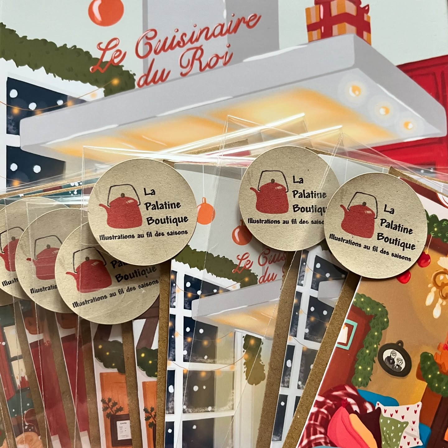 🎄 Un nouveau stock de cartes de vœux est disponible chez @lecuisinaireduroi 🥰 #lapalatinedraws #lapalatineboutique #lapalatine #versailles #versaillesmaville #versaillesseries #lecuisinaireduroi
