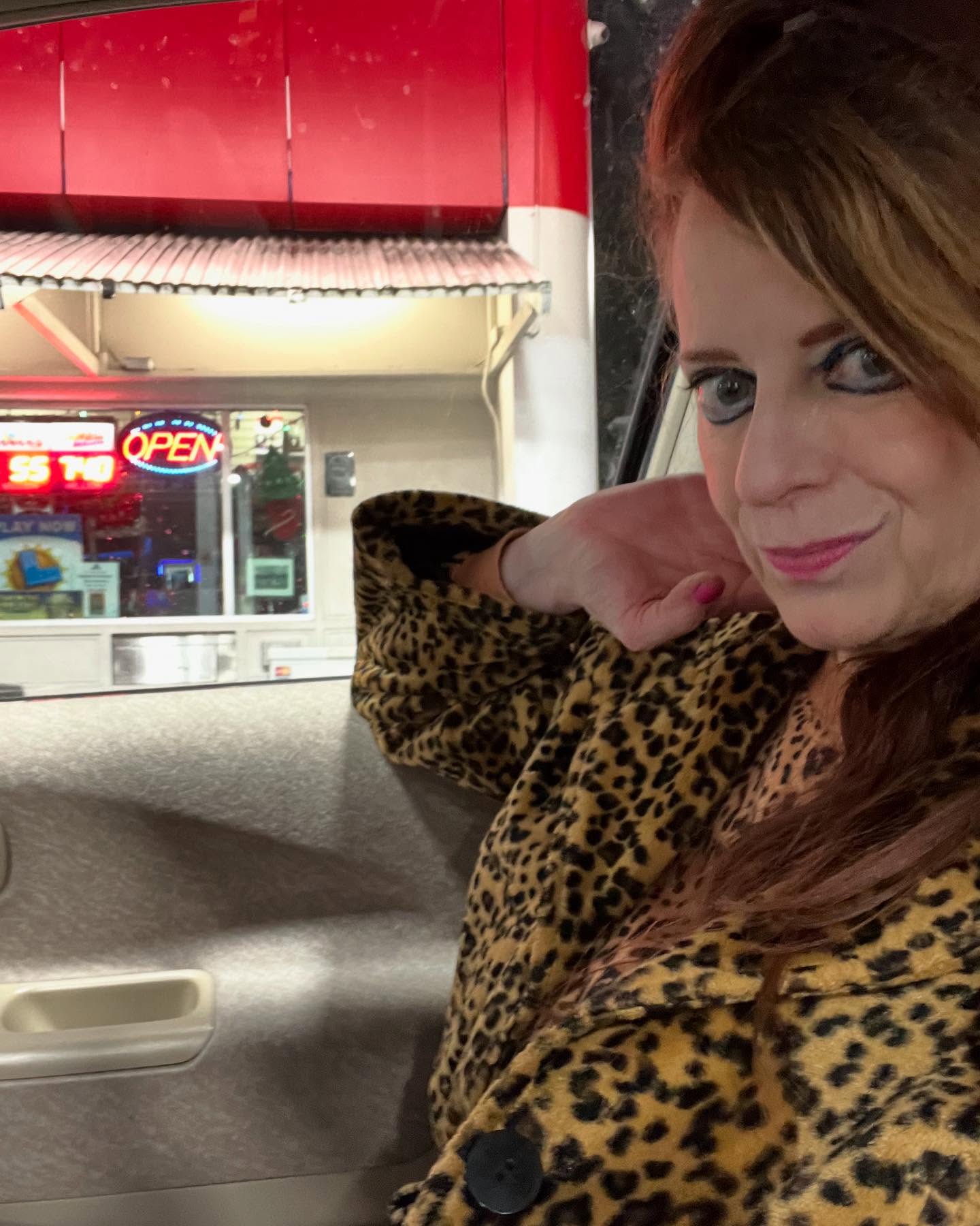 Post #gig gas station stop. Super tight garage rock set with @theminksband all #girl #kinks #tribute @ranchonicasio