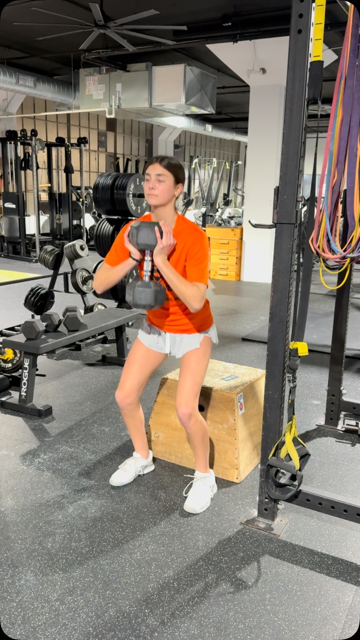 @tatum_keefe824 Finishing up weeks 1-6 of her foundational strength program,