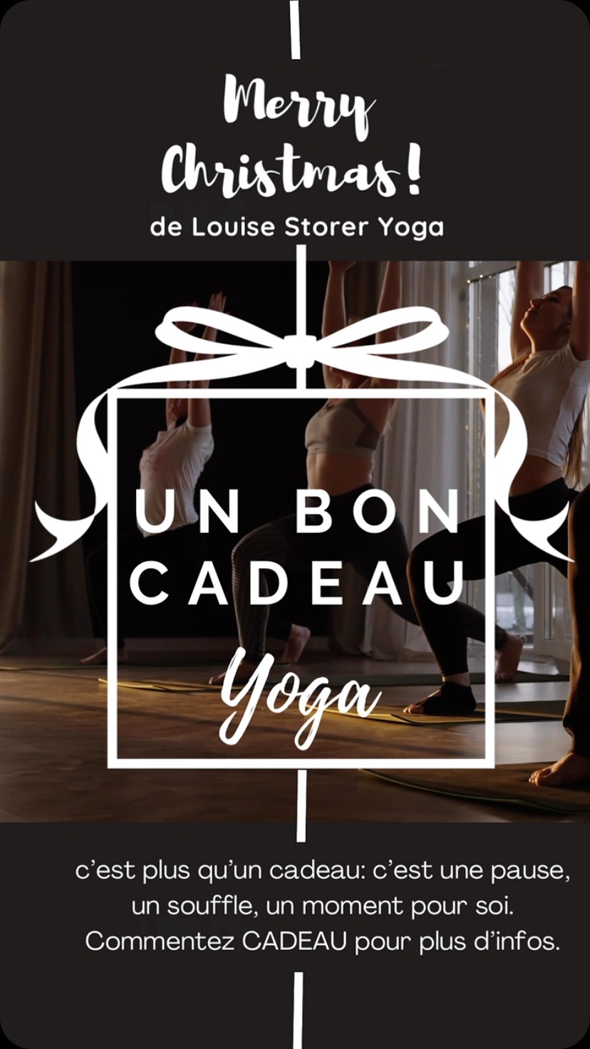 Vous ne savez pas quoi offrir ? Pourquoi pas une heure de yoga pour une amie ou avec votre mère ? 🎁 Offrez une pause bien méritée, un moment de partage ou une reconnexion à soi. Avec un bon cadeau yoga, votre destinataire recevra un email personnalisé le jour de votre choix, accompagné de votre message. Ce cadeau unique est valable pour un cours collectif (Ananda ou Aroma-Zone), un cours en ligne, un atelier thématique ou même un cours particulier. Préférez une version imprimée ? Recevez-le dans votre boîte email pour l’imprimer et le glisser dans une jolie enveloppe. 🌿 Faites plaisir avec un cadeau qui fait du bien au corps et à l’esprit ! 💌
Commentez CADEAU pour plus d'infos!
#CadeauBienÊtre #YogaPourTous #OffrezDulYoga #BienÊtre #CadeauOriginal #PauseBienÊtre #YogaLife #ZenAttitude #AixEnProvence #CoursDeYoga #AtelierYoga #SantéEtBienÊtre