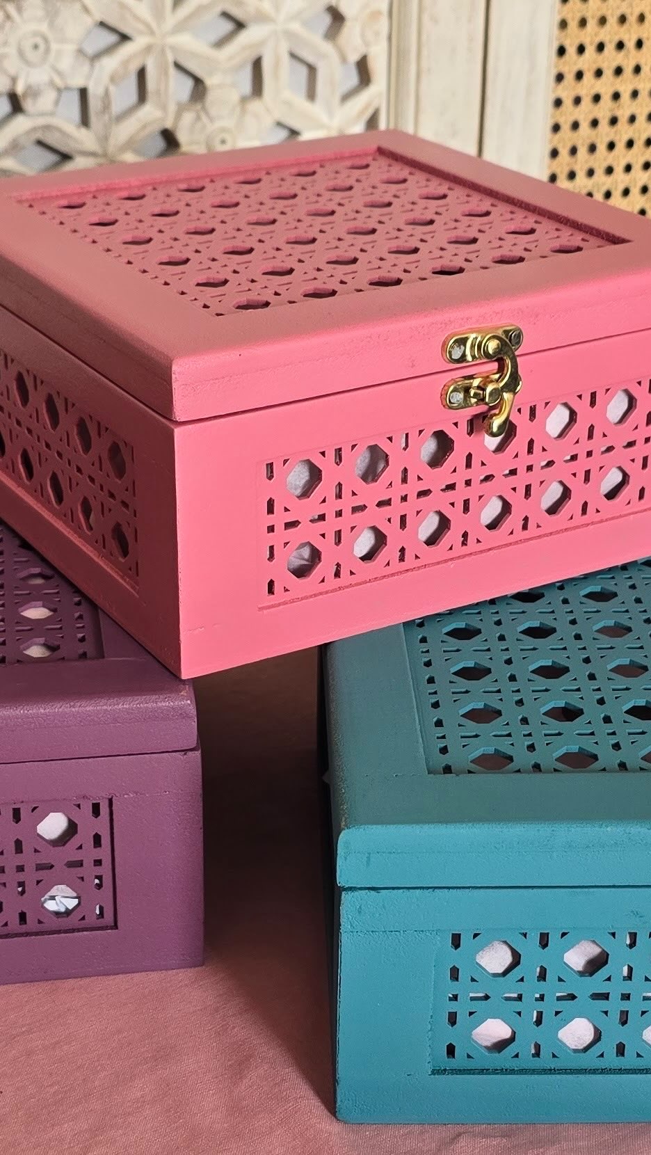 Discover the Perfect Gift: Luxury Curated Hampers
Searching for a gift that makes a lasting impression? Our exquisite gift hampers combine thoughtful curation with elegant presentation to create an unforgettable gifting experience.
Personalized for Every Occasion
& Art of Presentation
Nestled in handcrafted wicker baskets or elegant gift boxes, each item is thoughtfully arranged and wrapped with premium materials. The result? A visual feast that builds anticipation for the treasures within.
Perfect for Every Recipient
Whether it's a corporate gift, a wedding present, or a gesture of appreciation, our hampers transcend ordinary gifting. Each one is a curated experience that creates moments of joy and discovery.
Order now to give the gift of luxury and delight. Custom arrangements available upon request.