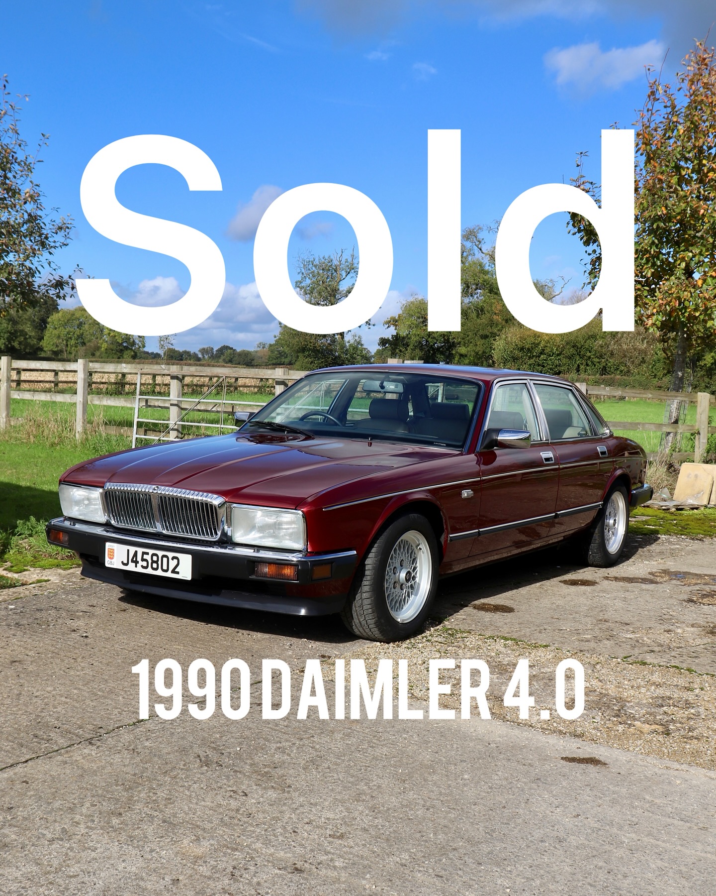 🎉SOLD🎉
1990 Daimler 4.0
Our gorgeous Daimler has found a new home. It was a pleasure to sell this car. We will likely never see one as good again. Having completed just 6800 miles from new. The former demonstrator at St Helier garages in Jersey this car had every option conceivable and was in unparalleled original condition.
#daimler #jaguar #sovereign #xj40 #daimlerxj40 #jaguarxj40 #classiccar #modernclassic #ukclassiccar #instacar #british #britishcar #bestofbritish #classicmotoring #britishmotoring #carforsale #forsale #foryou #carphotography #motorsport #motoring #sgtautomobiles #cargram #vintagecar #classicdriver #carsofinstagram #carculture #dreamcar