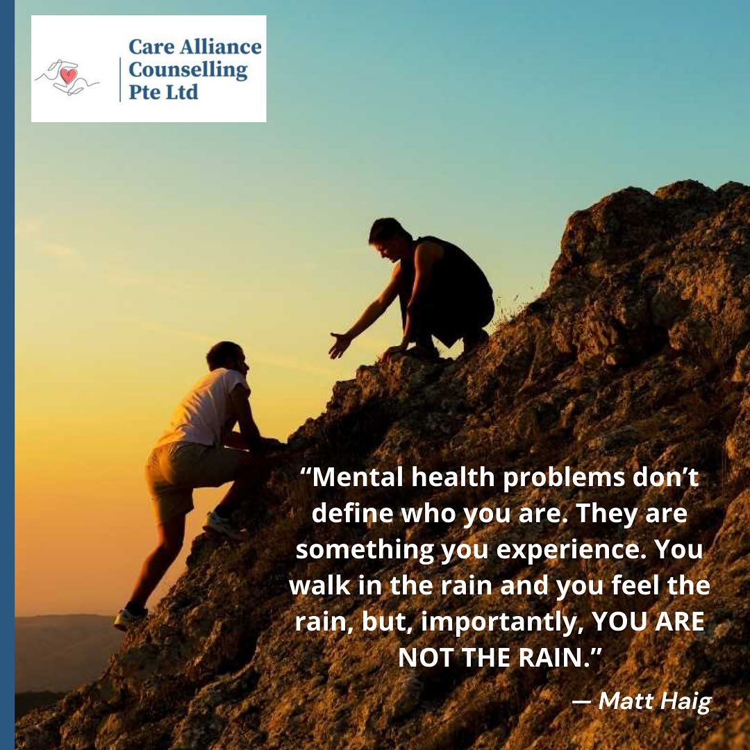 Mental health challenges are just part of your journey—they don’t define your identity. Embrace your strength and resilience as you navigate through life’s storms. ⛈️✨
#MentalHealthMatters #YouAreNotAlone #Resilience