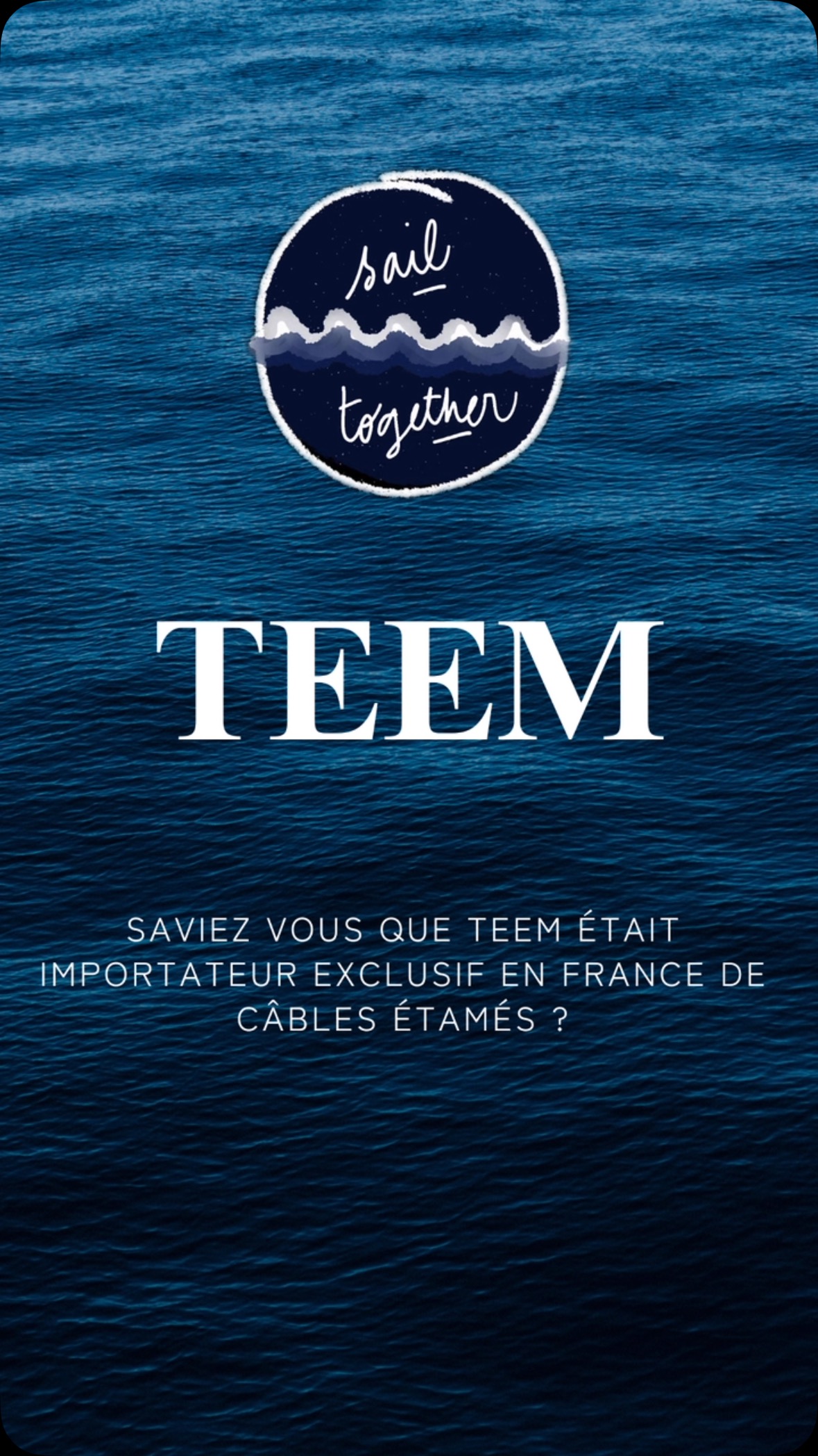 Saviez vous que TEEM était importateur exclusif de câbles étamés en France ?
Le câble étamés est un alliage de cuivre et d'étain qui permet d'avoir une meilleure conductivité électrique, une meilleure résistance aux conditions maritimes et qui garde toutefois une souplesse de mise en œuvre inégalable !
Il existe en monofilaire, bifilaire, trifilaire, multipaires.
Il existe aussi en différentes sections selon l'utilisation et en différentes couleurs.
Nous distribuons également de la petite fourniture électrique, telle que les cosses de différents types, barre bus, plot de jonction, collier, gaine thermo, gaine tressée, fusible de différents types, portes fusibles...
Et bientôt disponible en ligne... 🔜
#tinnedcable #cableétamé #fournitureselectriques #cablemarin #nautisme